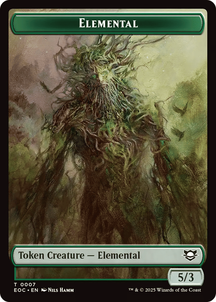 Elemental — Edge of Eternities Commander — Magic: The Gathering