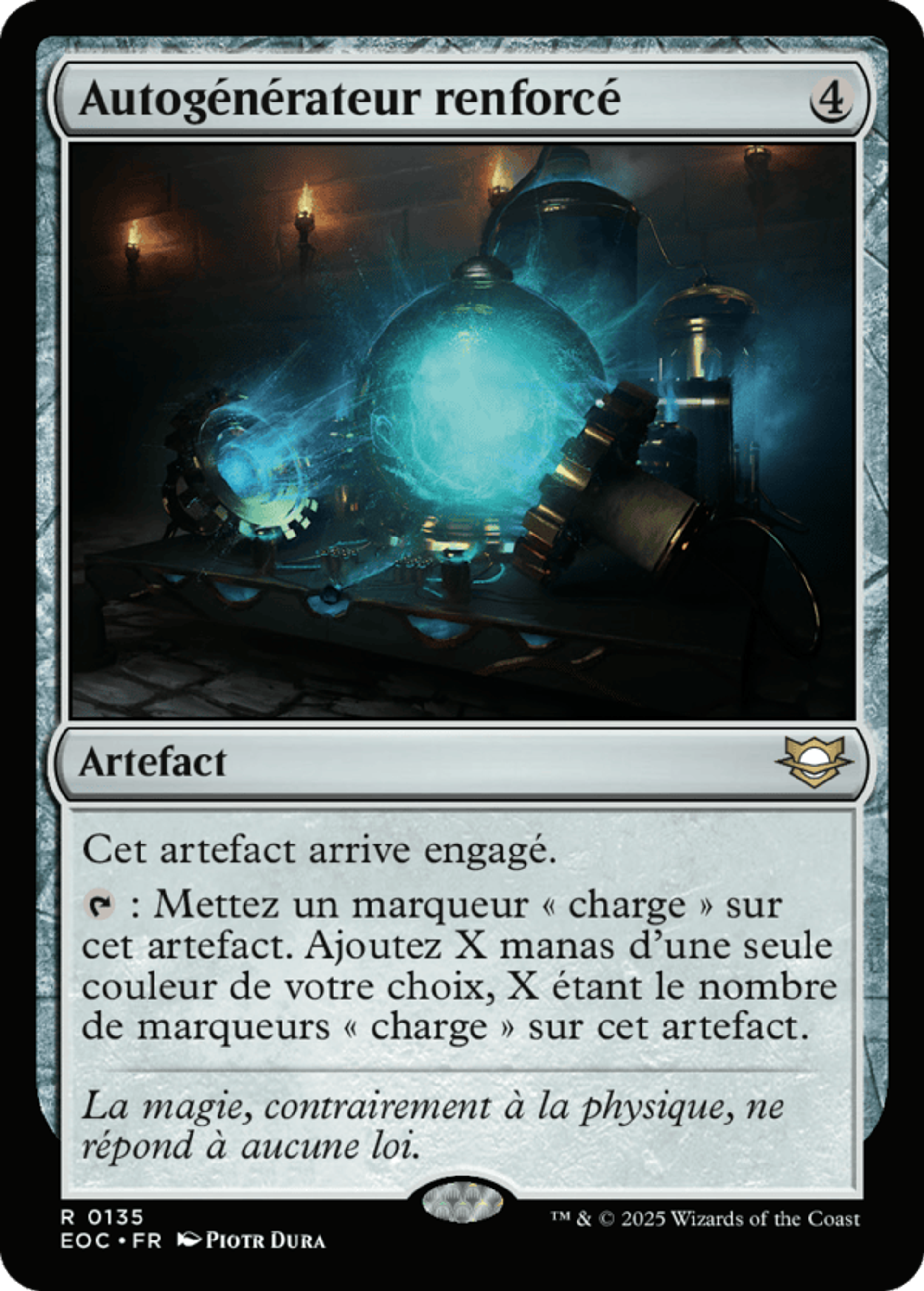 Autogénérateur renforcé — Edge of Eternities Commander — Magic: The Gathering