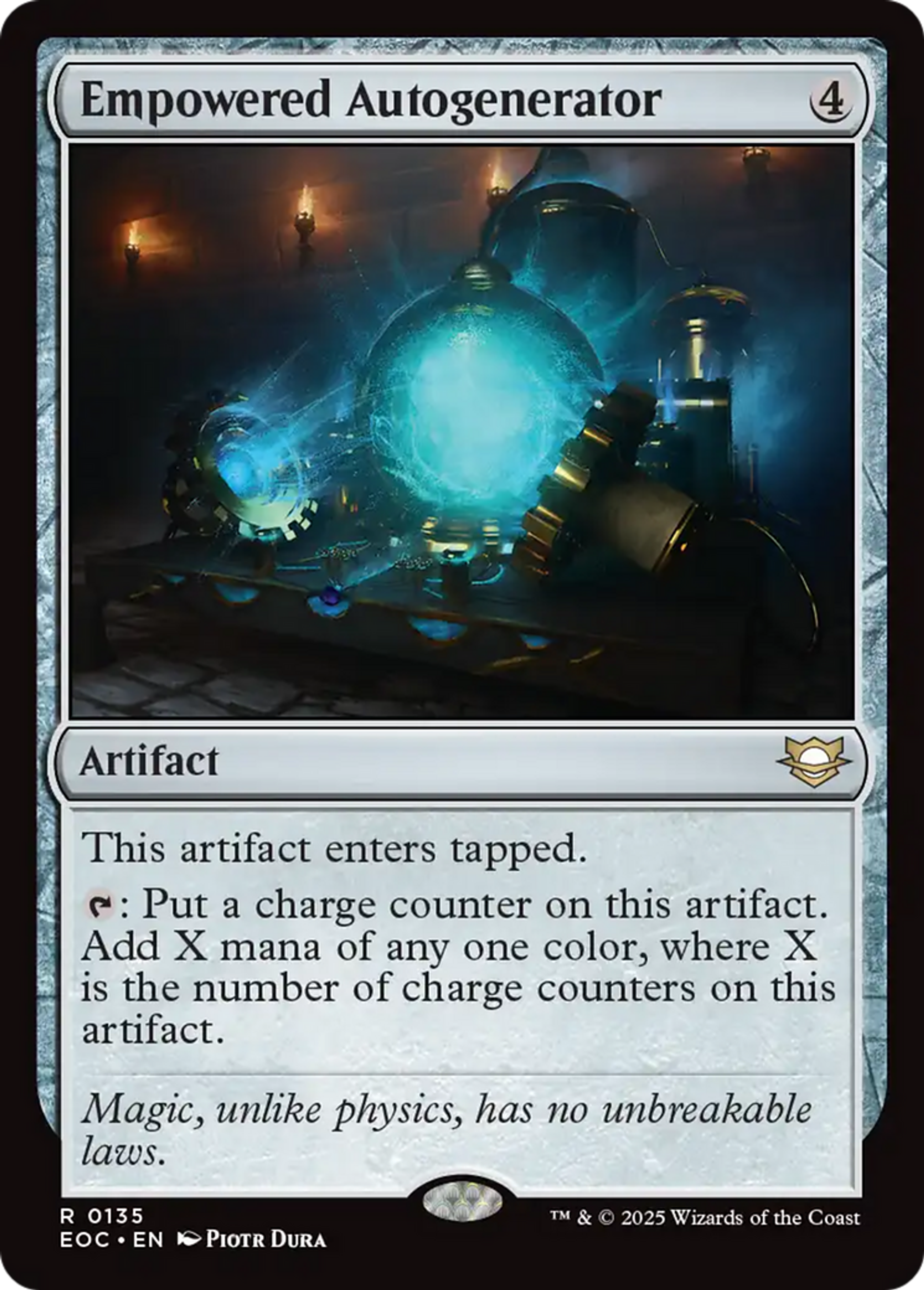 Empowered Autogenerator — Edge of Eternities Commander — Magic: The Gathering