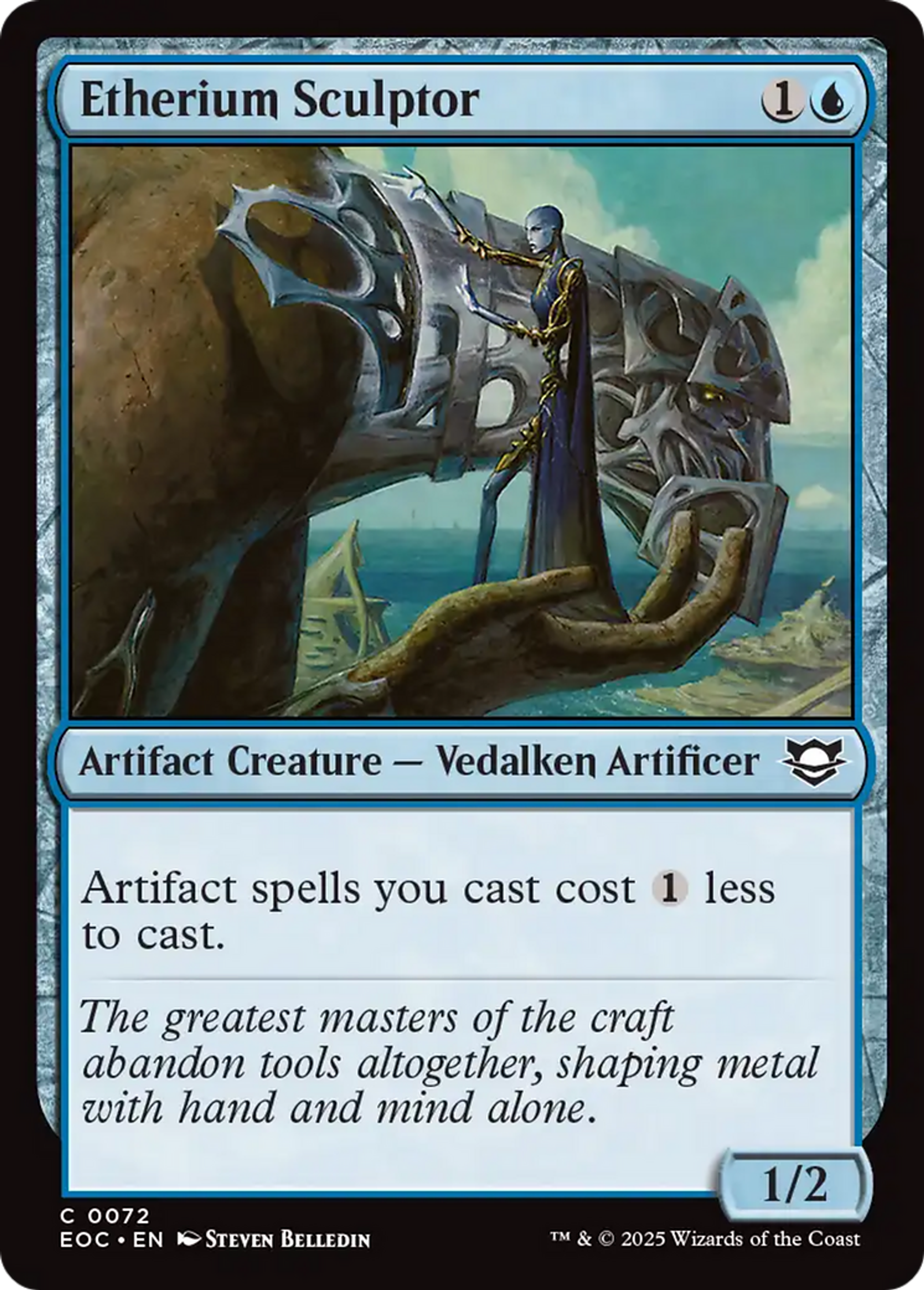 Etherium Sculptor — Edge of Eternities Commander — Magic: The Gathering