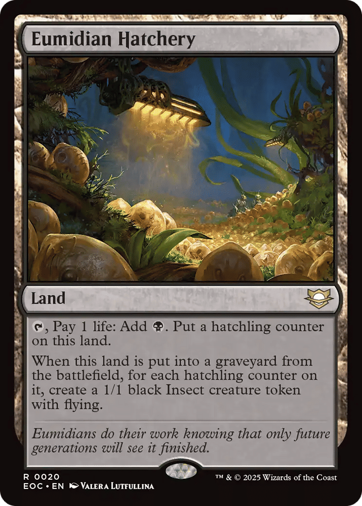 Eumidian Hatchery — Edge of Eternities Commander — Magic: The Gathering
