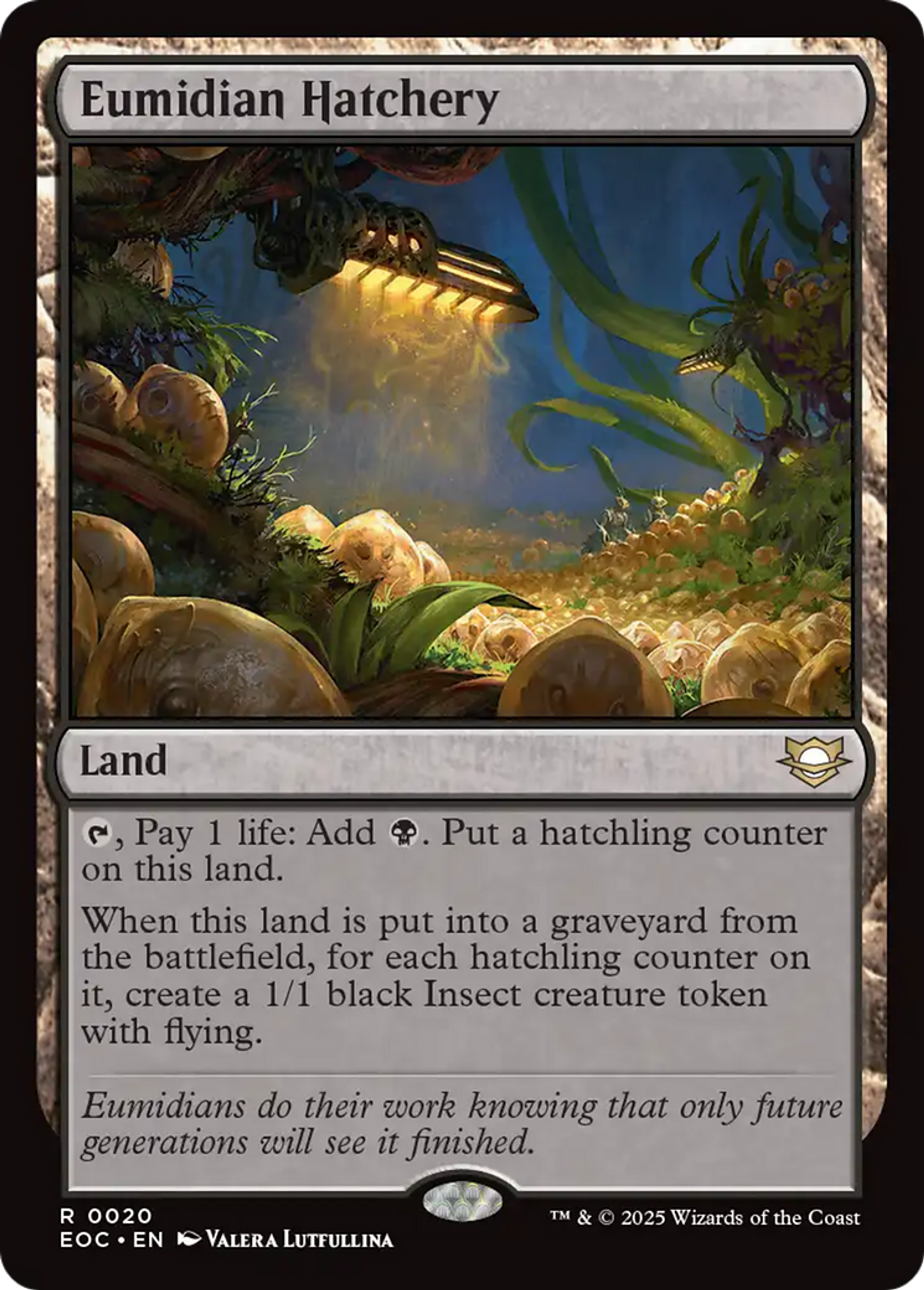 Eumidian Hatchery — Edge of Eternities Commander — Magic: The Gathering