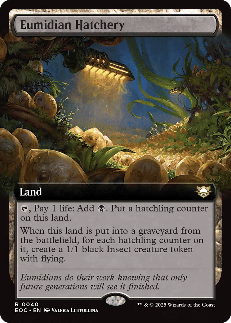 Eumidian Hatchery — Edge of Eternities Commander — Magic: The Gathering