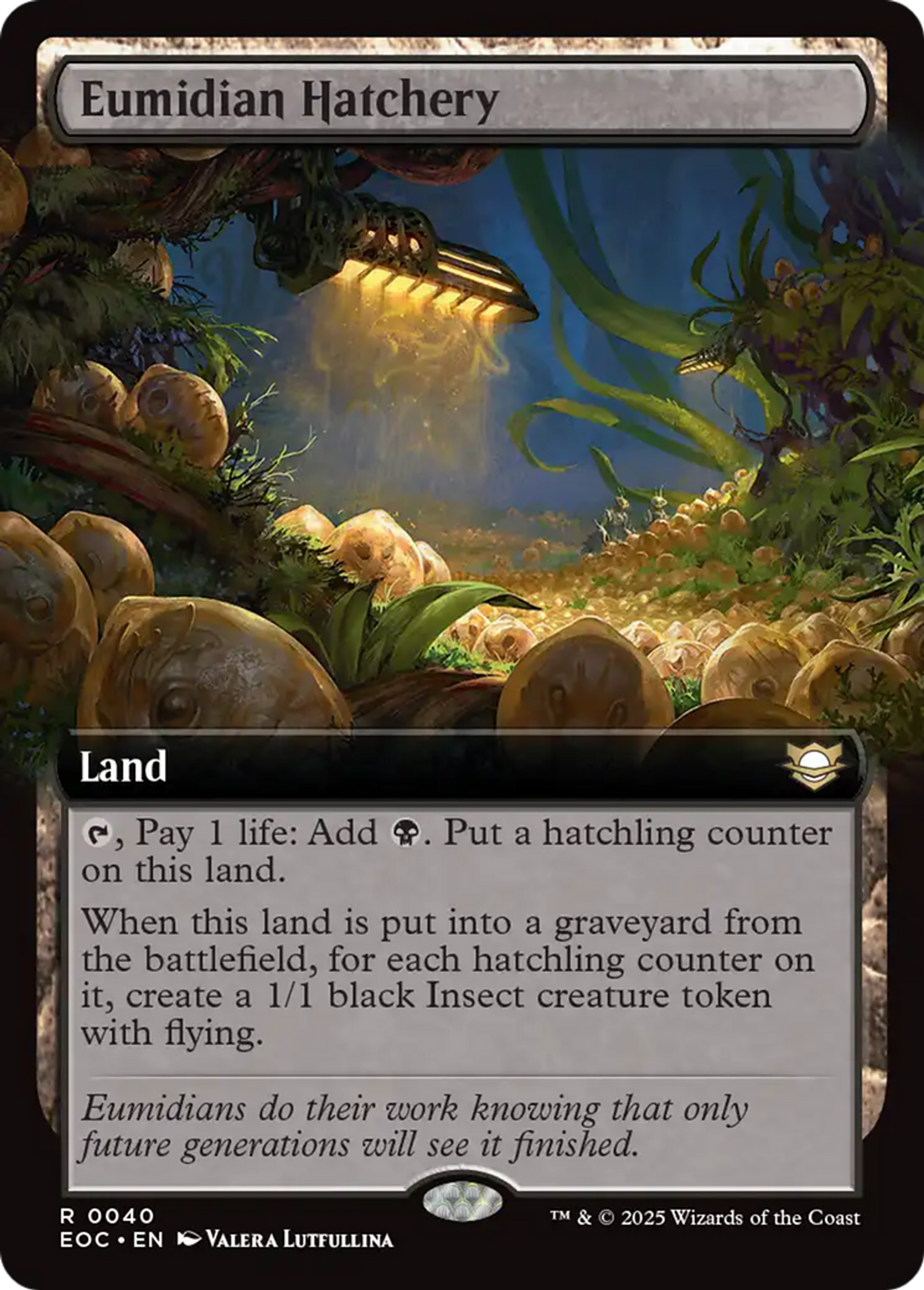 Eumidian Hatchery — Edge of Eternities Commander — Magic: The Gathering