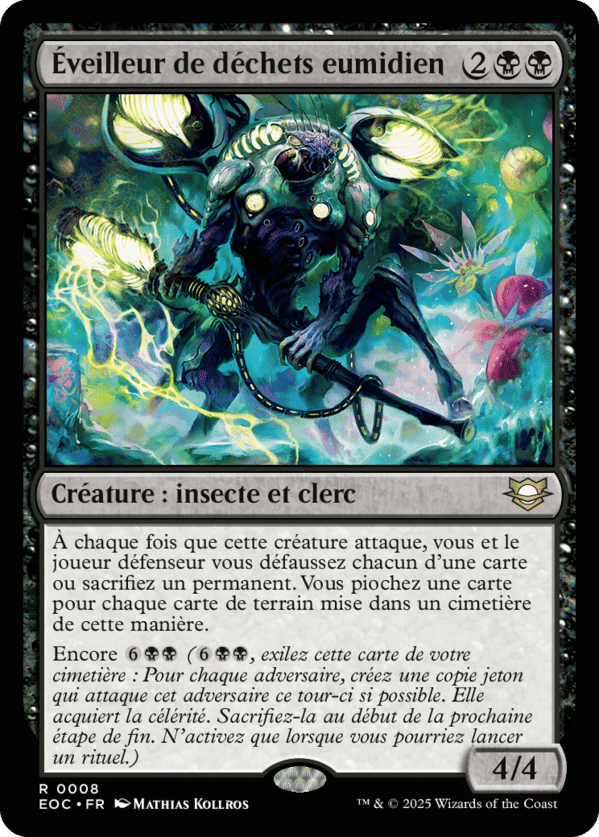 Éveilleur de déchets eumidien — Edge of Eternities Commander — Magic: The Gathering