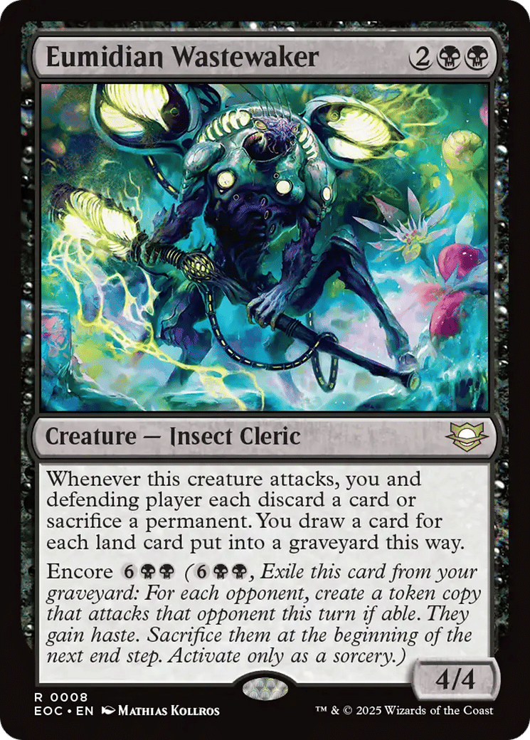 Eumidian Wastewaker — Edge of Eternities Commander — Magic: The Gathering