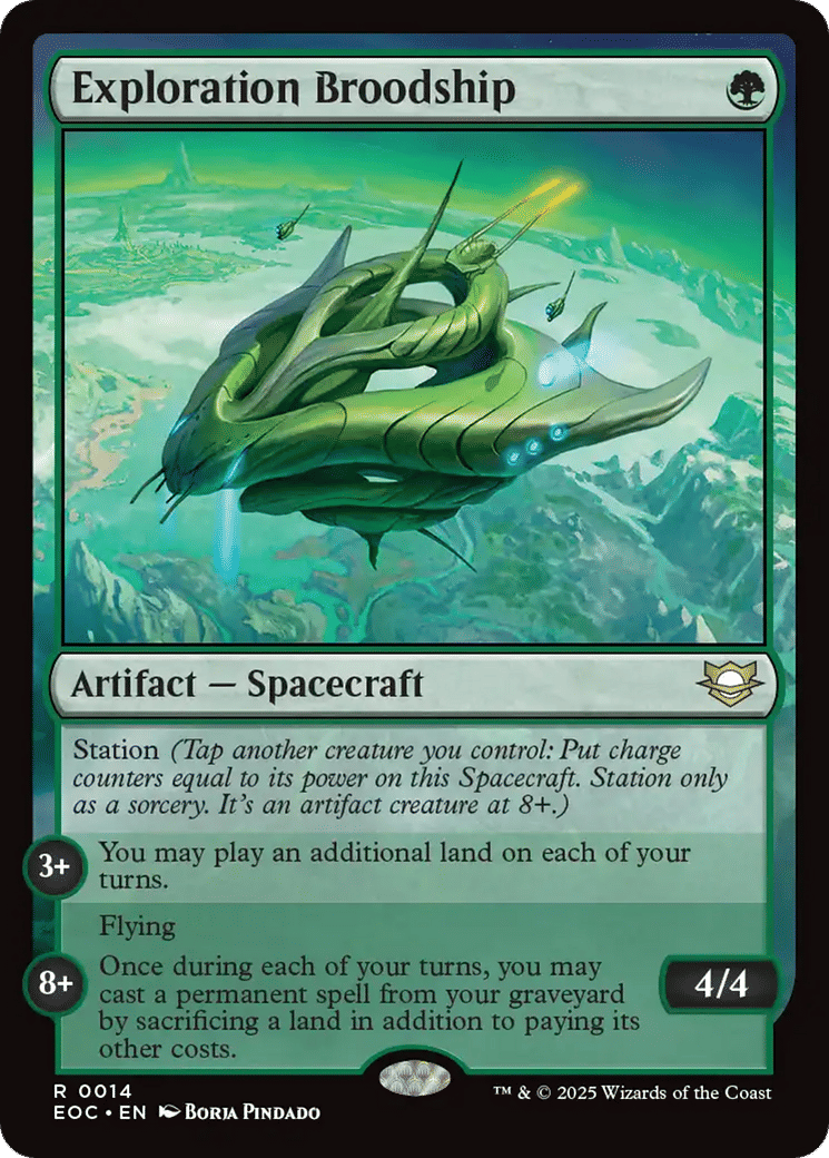 Exploration Broodship — Edge of Eternities Commander — Magic: The Gathering