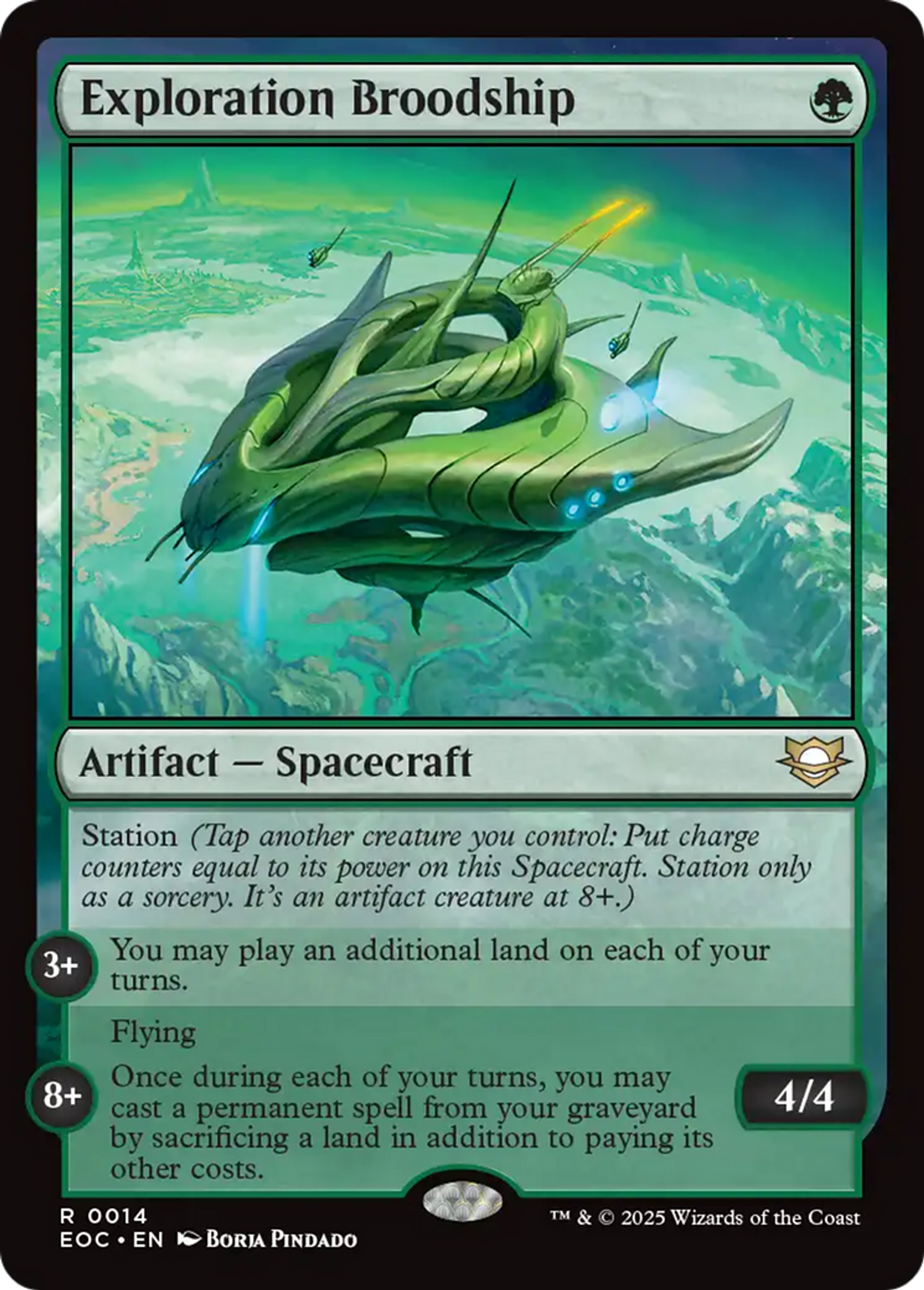 Exploration Broodship — Edge of Eternities Commander — Magic: The Gathering