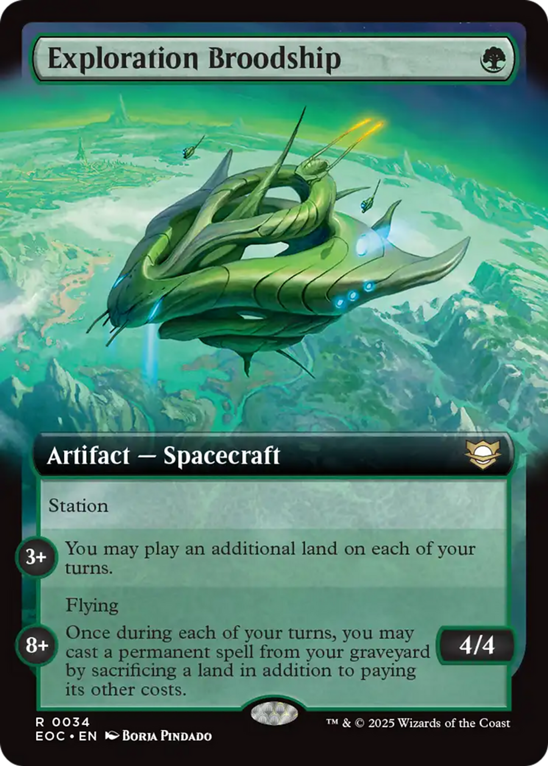 Exploration Broodship — Edge of Eternities Commander — Magic: The Gathering