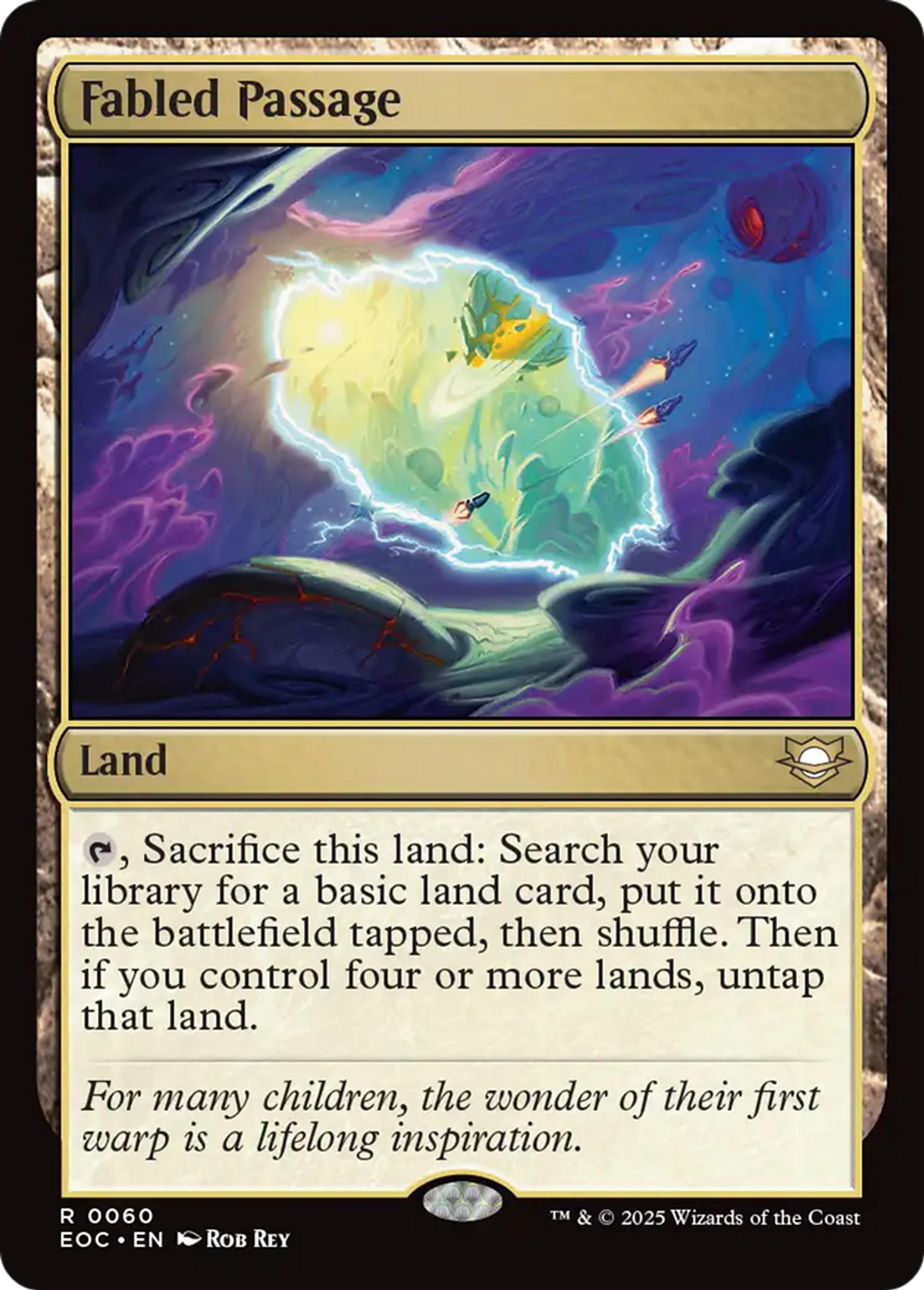 Fabled Passage — Edge of Eternities Commander — Magic: The Gathering