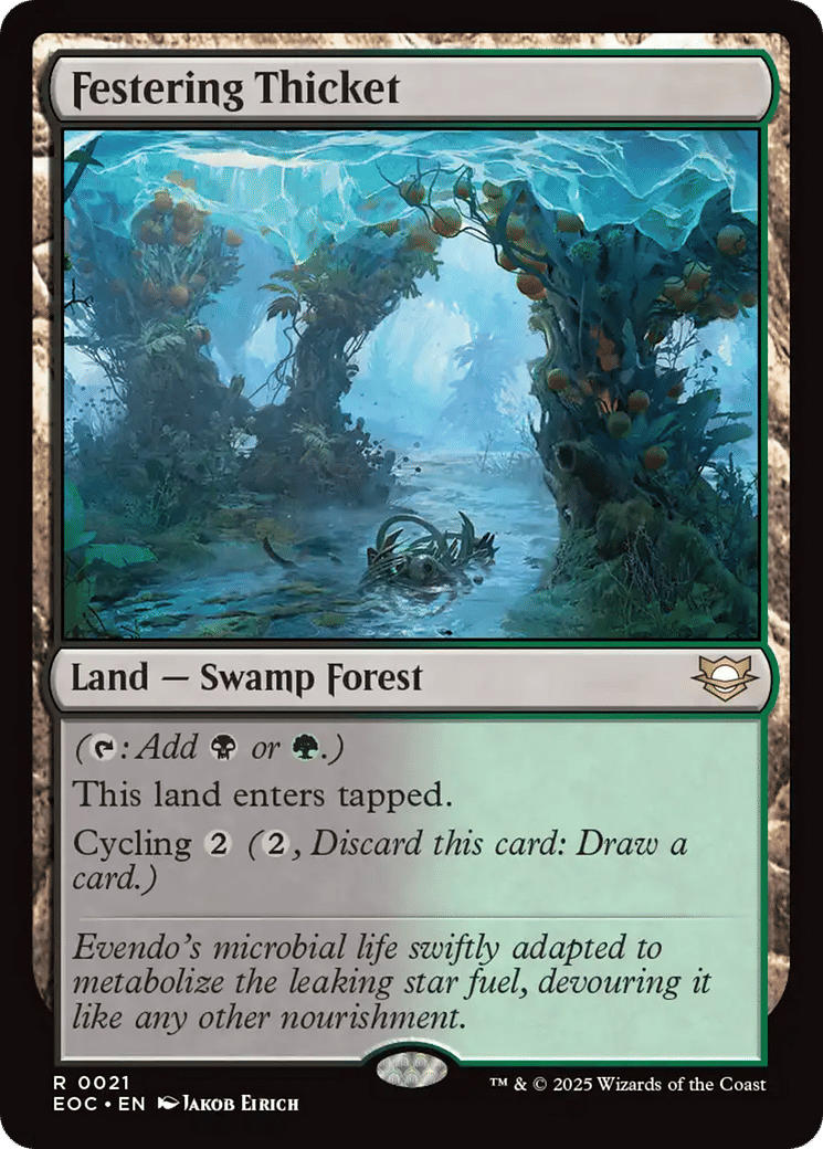Festering Thicket — Edge of Eternities Commander — Magic: The Gathering