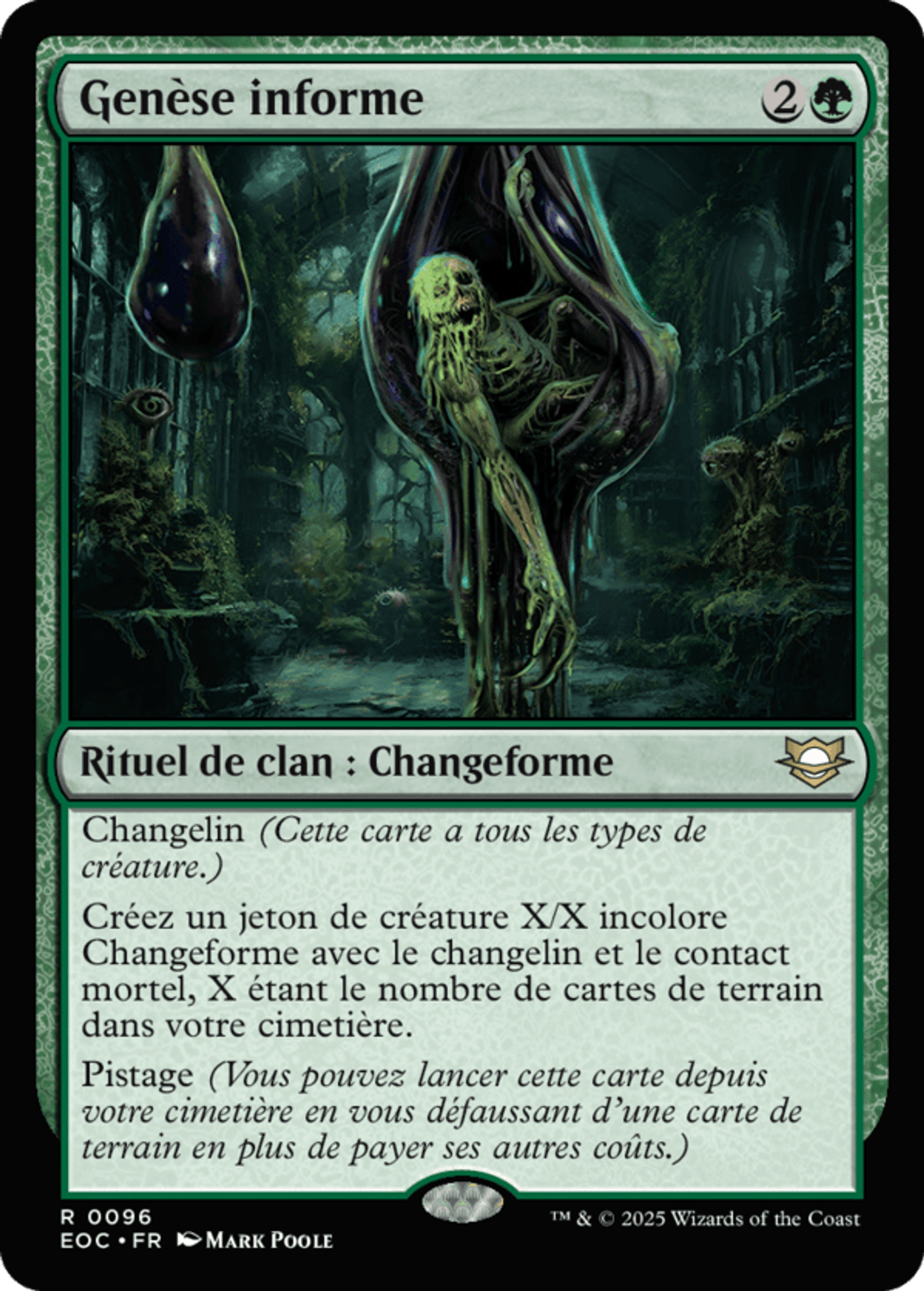 Genèse informe — Edge of Eternities Commander — Magic: The Gathering