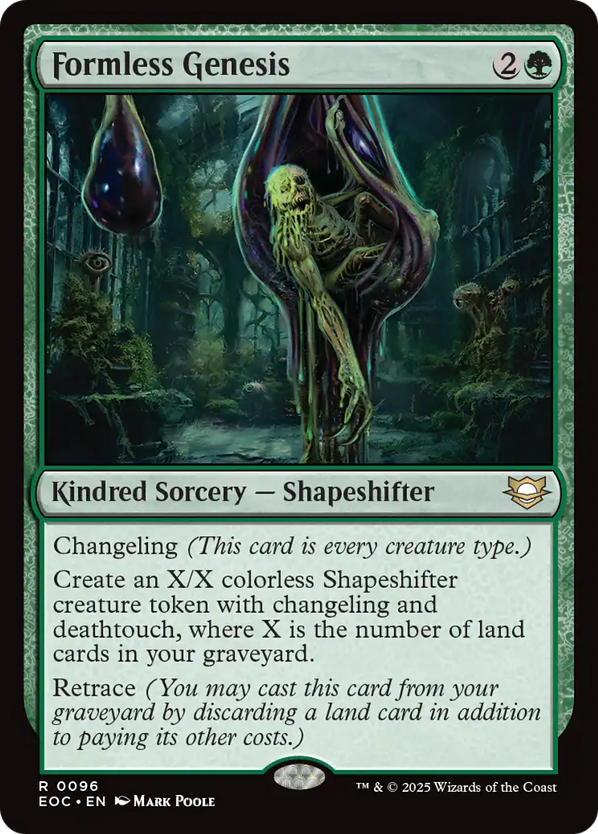 Formless Genesis — Edge of Eternities Commander — Magic: The Gathering