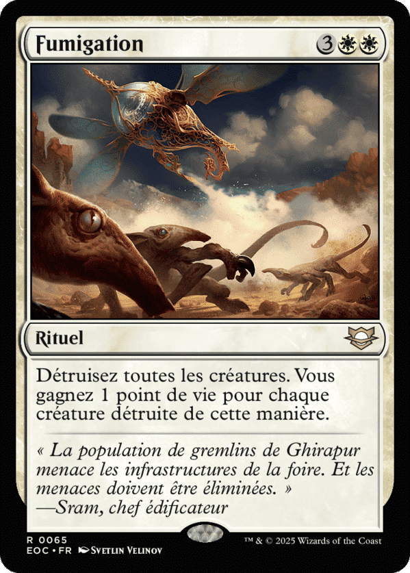 Fumigation — Edge of Eternities Commander — Magic: The Gathering