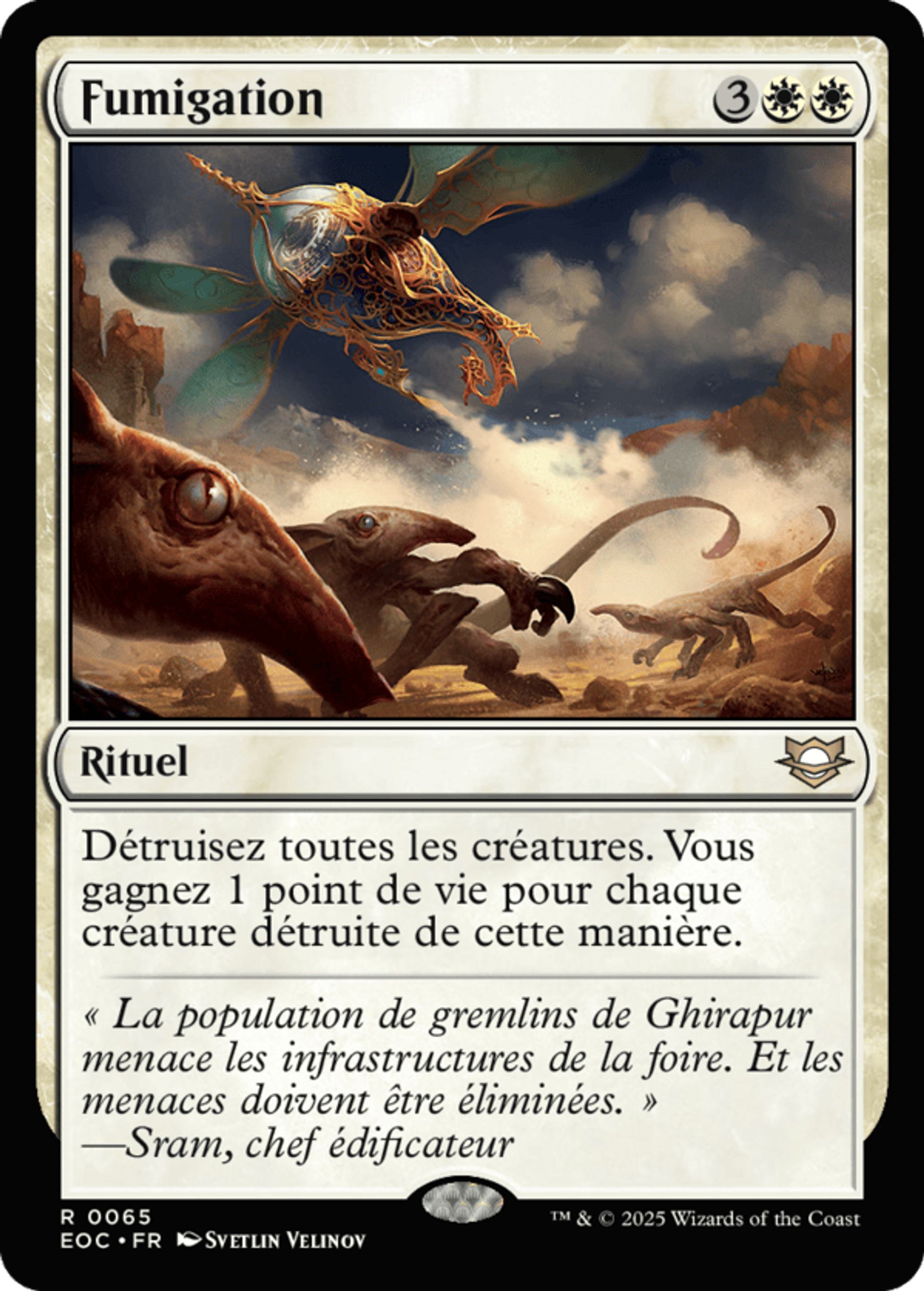 Fumigation — Edge of Eternities Commander — Magic: The Gathering