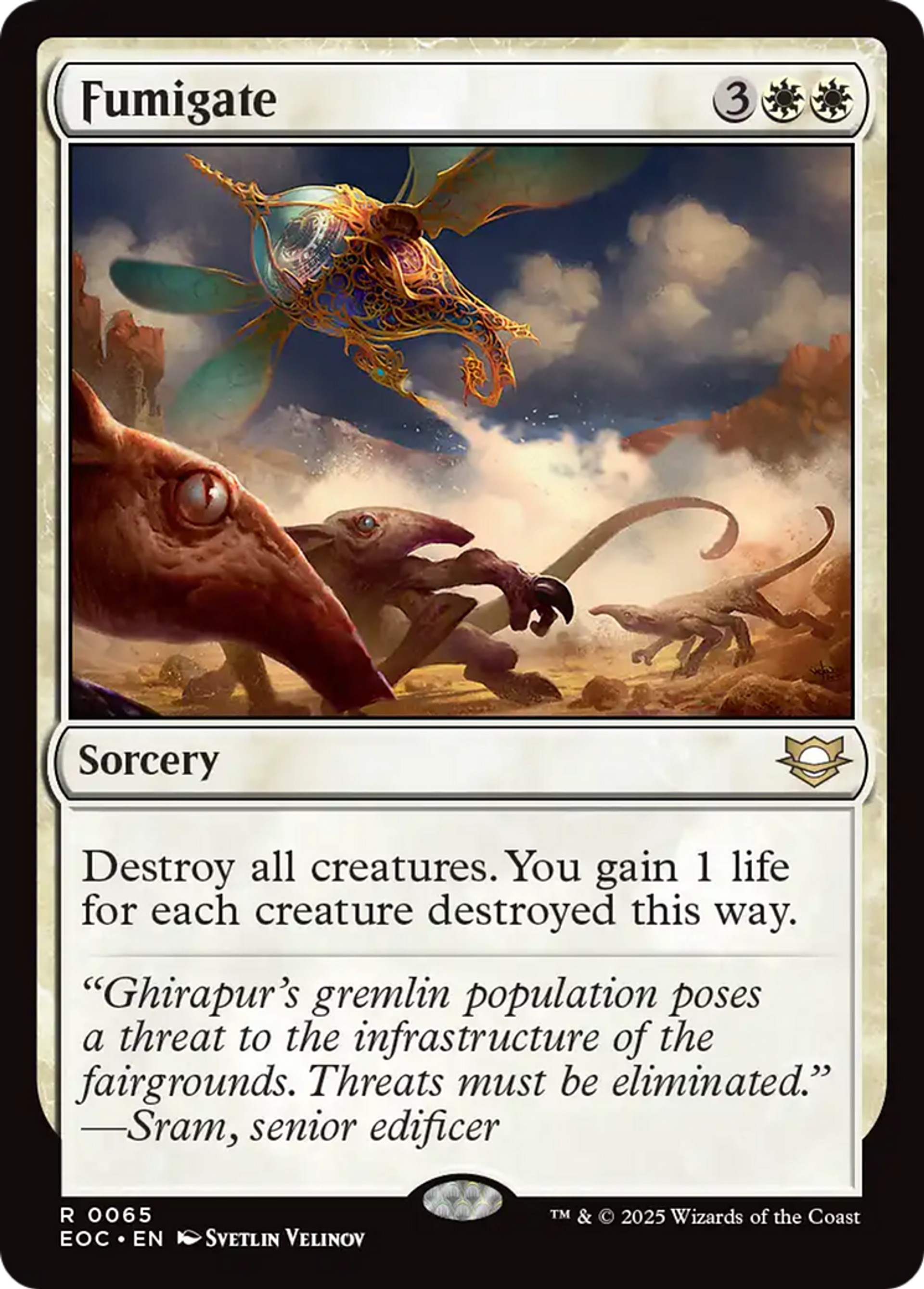 Fumigate — Edge of Eternities Commander — Magic: The Gathering