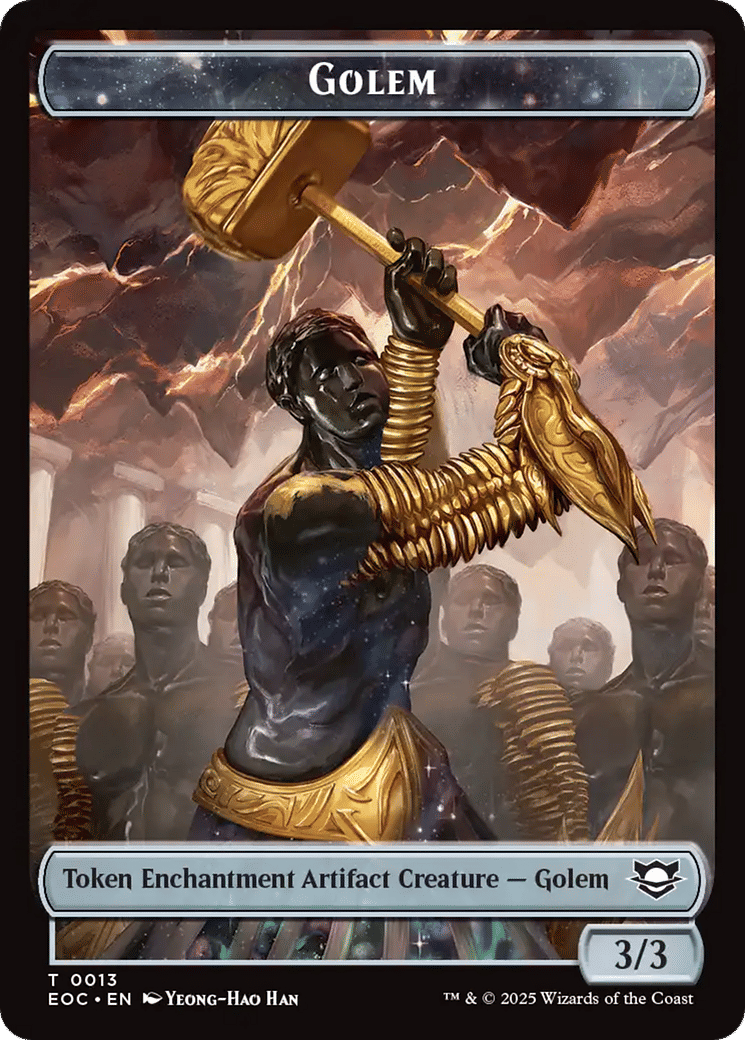 Golem — Edge of Eternities Commander — Magic: The Gathering