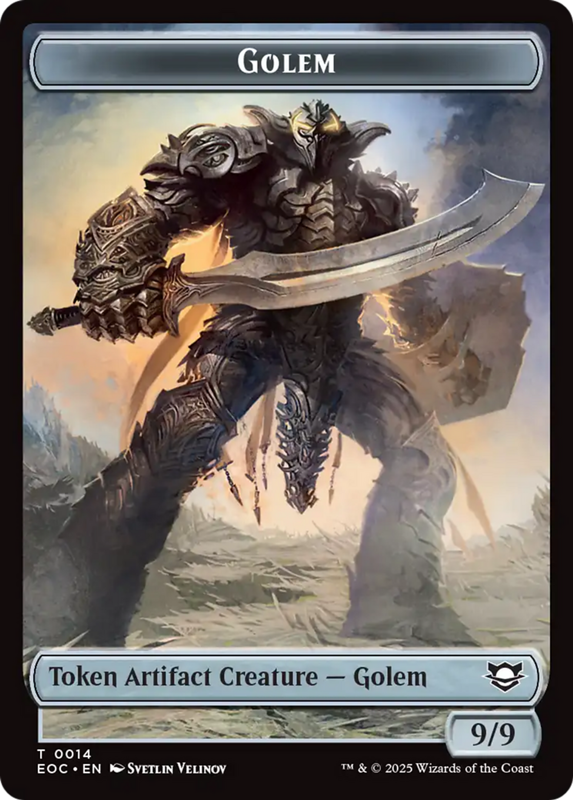 Golem — Edge of Eternities Commander — Magic: The Gathering