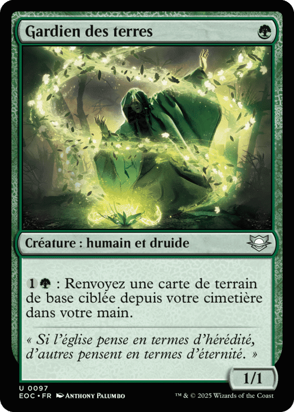 Gardien des terres — Edge of Eternities Commander — Magic: The Gathering