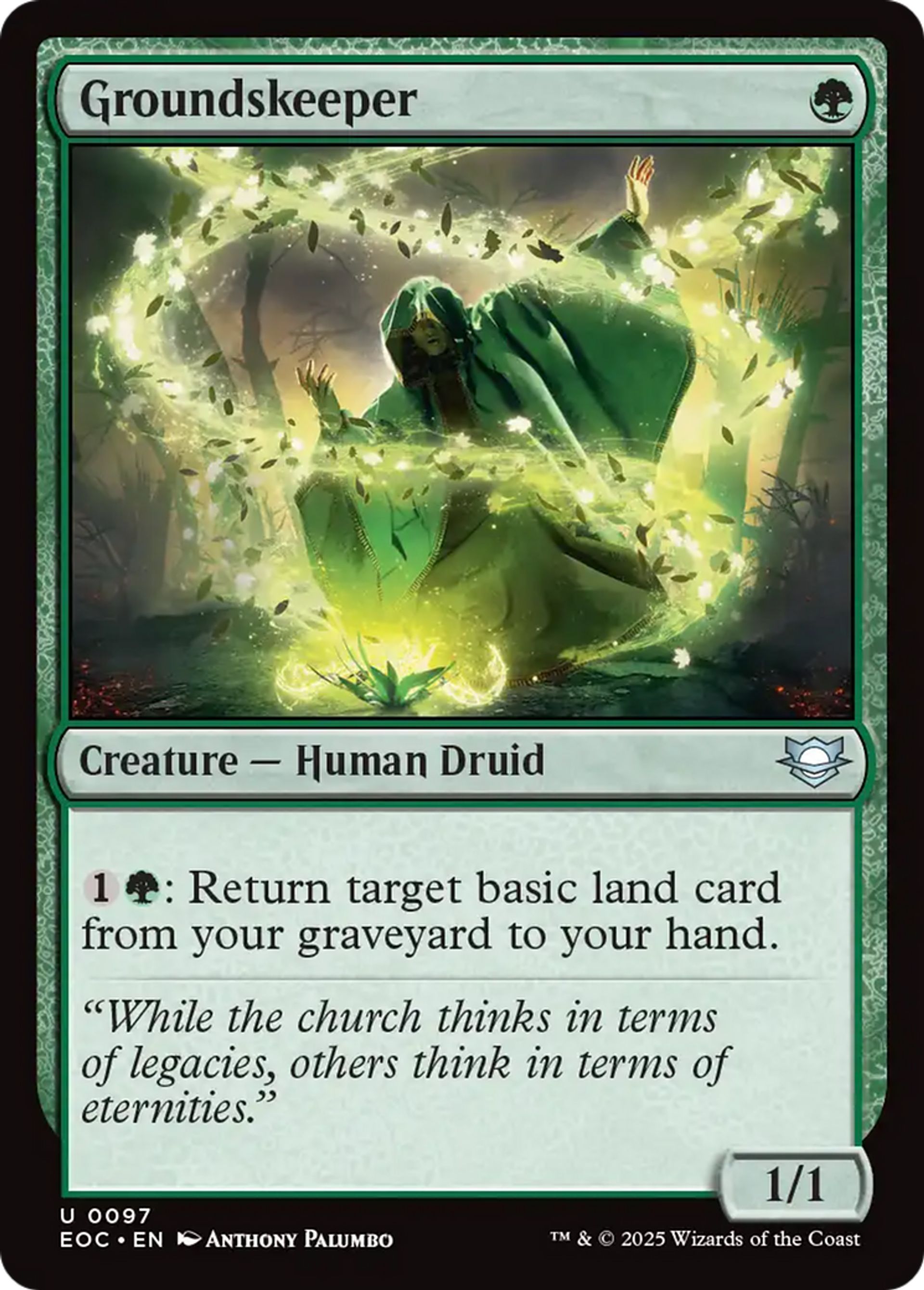 Groundskeeper — Edge of Eternities Commander — Magic: The Gathering