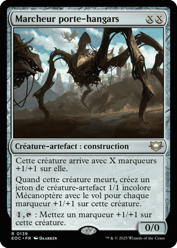 Marcheur porte-hangars — Edge of Eternities Commander — Magic: The Gathering
