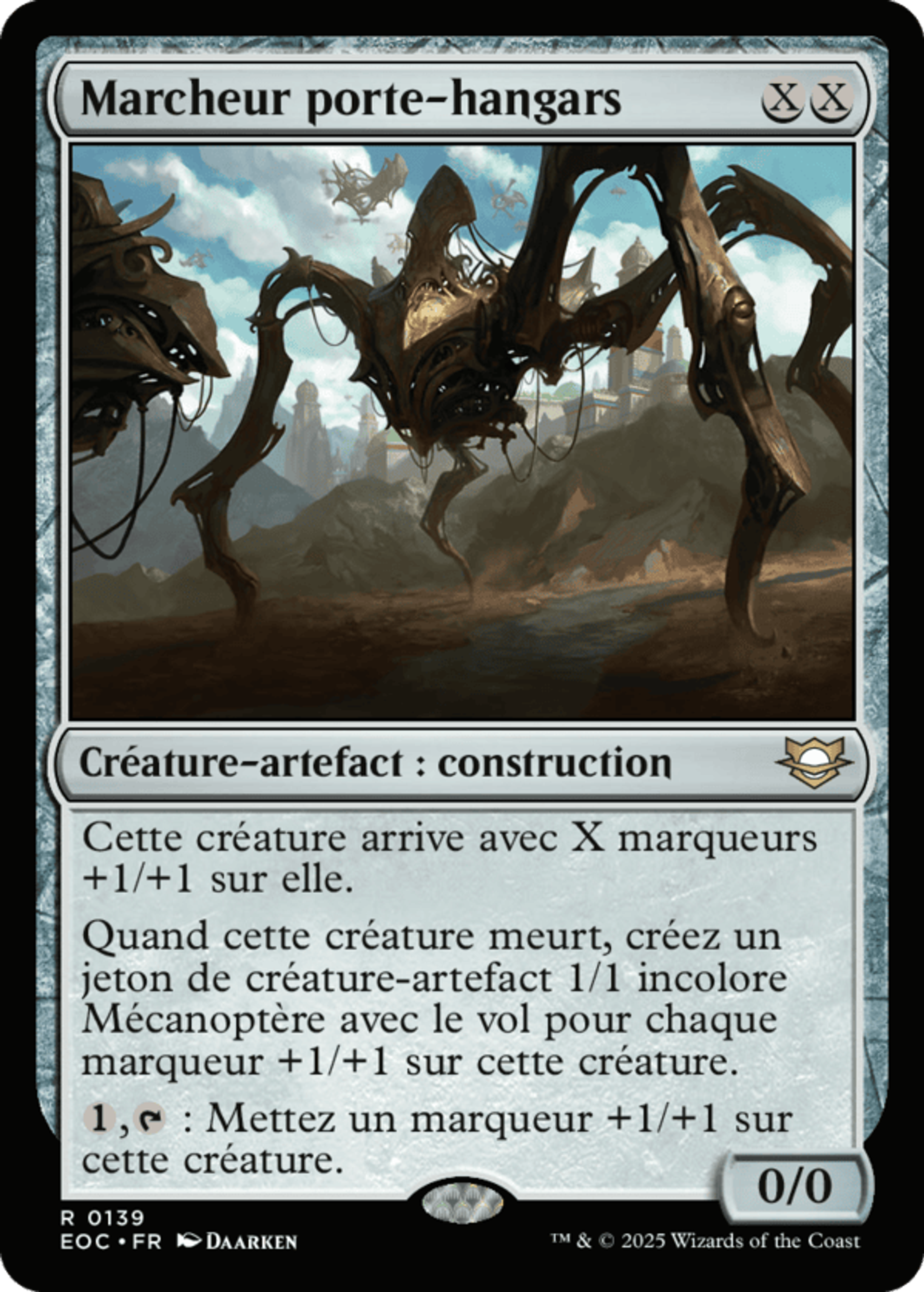 Marcheur porte-hangars — Edge of Eternities Commander — Magic: The Gathering
