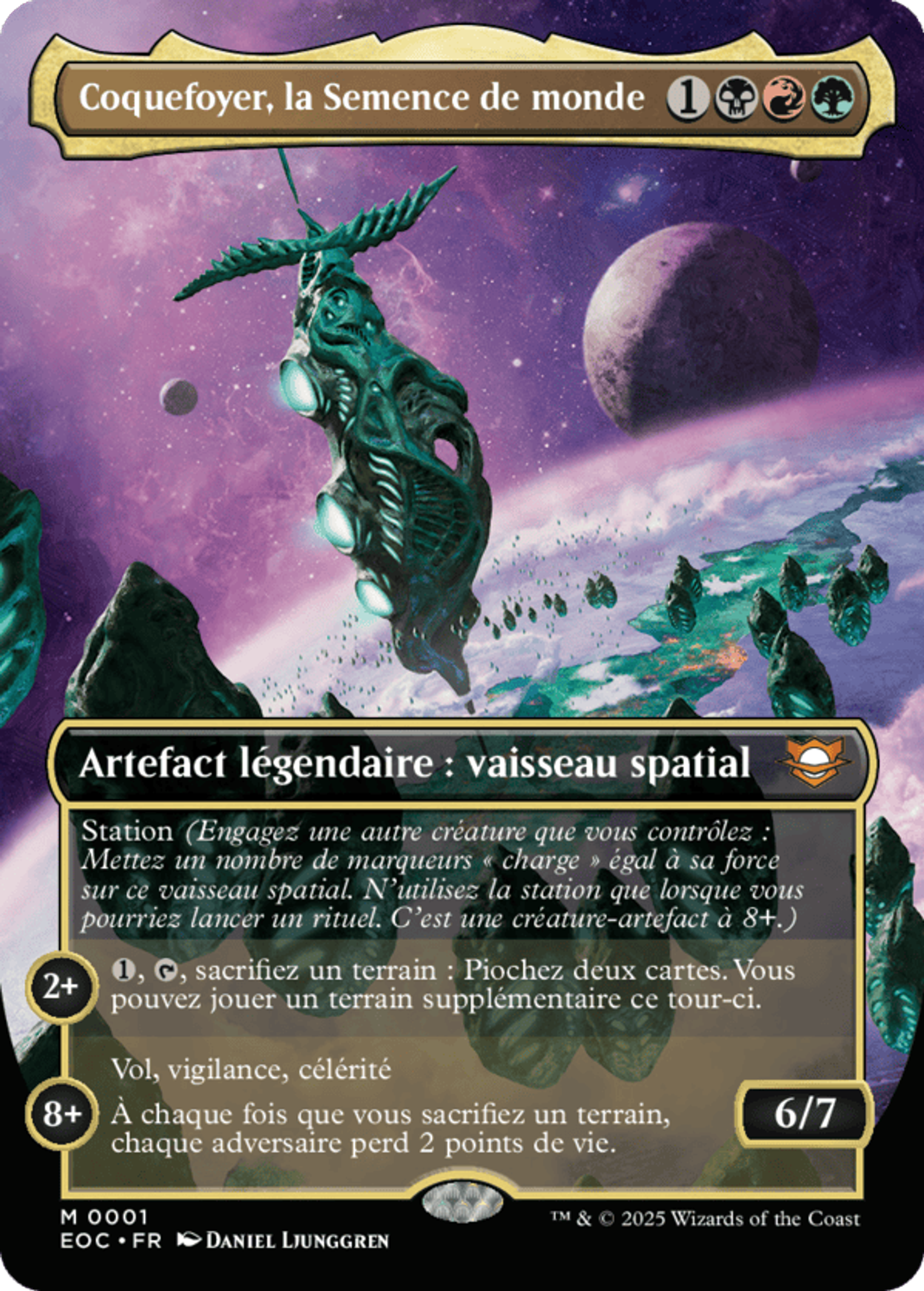Coquefoyer, la Semence de monde — Edge of Eternities Commander — Magic: The Gathering