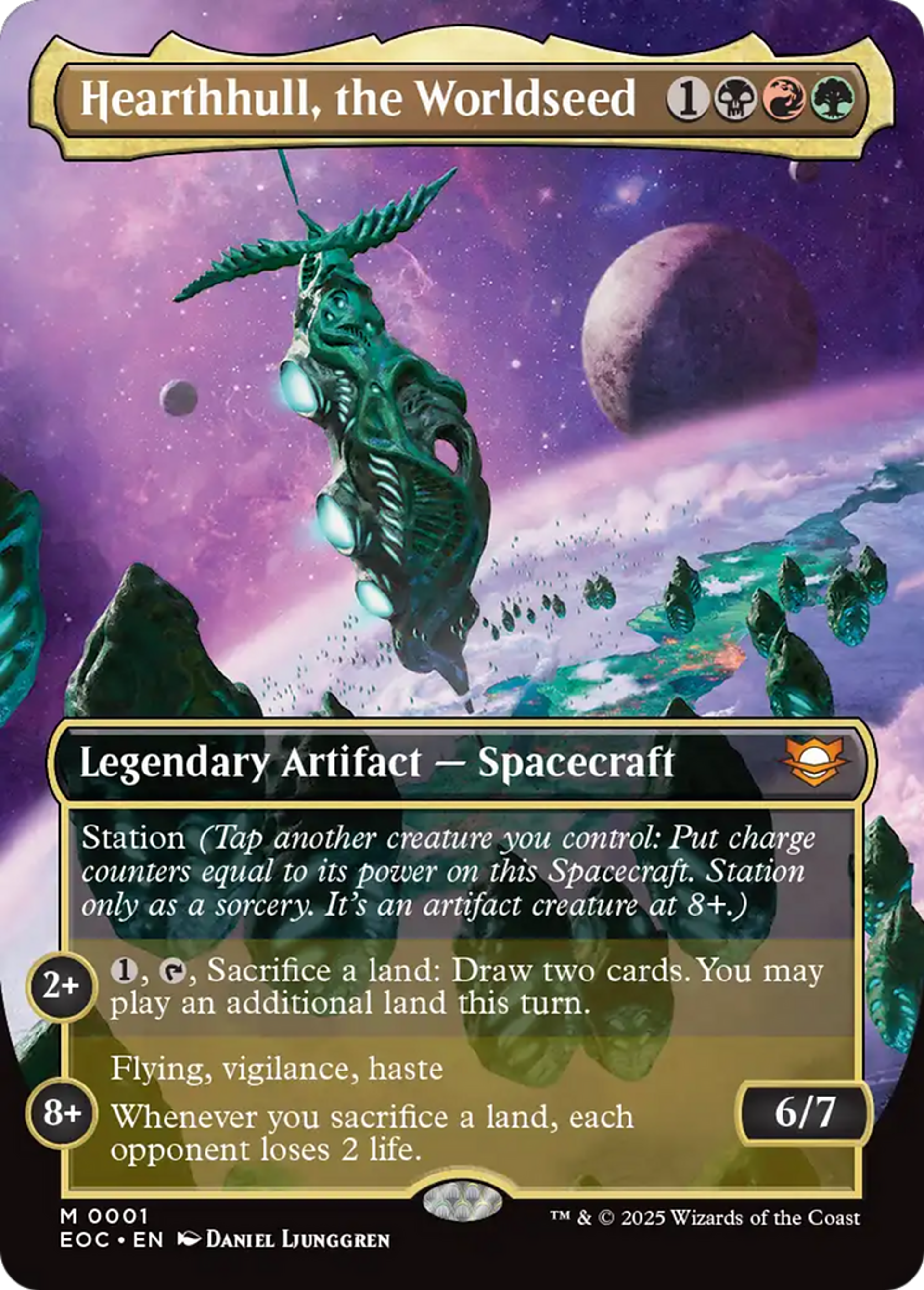 Hearthhull, the Worldseed — Edge of Eternities Commander — Magic: The Gathering