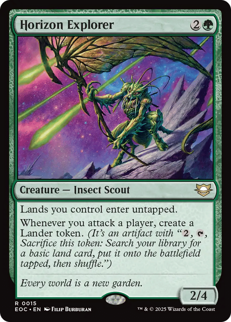 Horizon Explorer — Edge of Eternities Commander — Magic: The Gathering