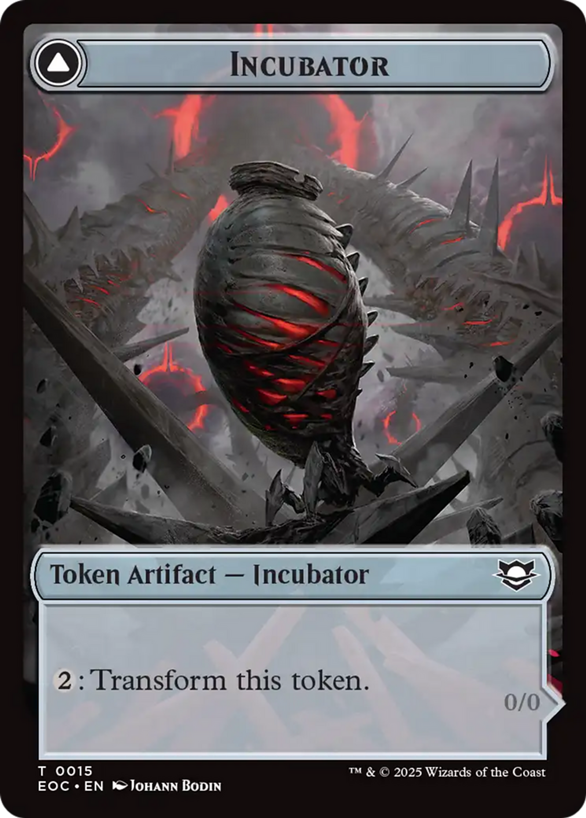Incubator // Phyrexian — Edge of Eternities Commander — Magic: The Gathering