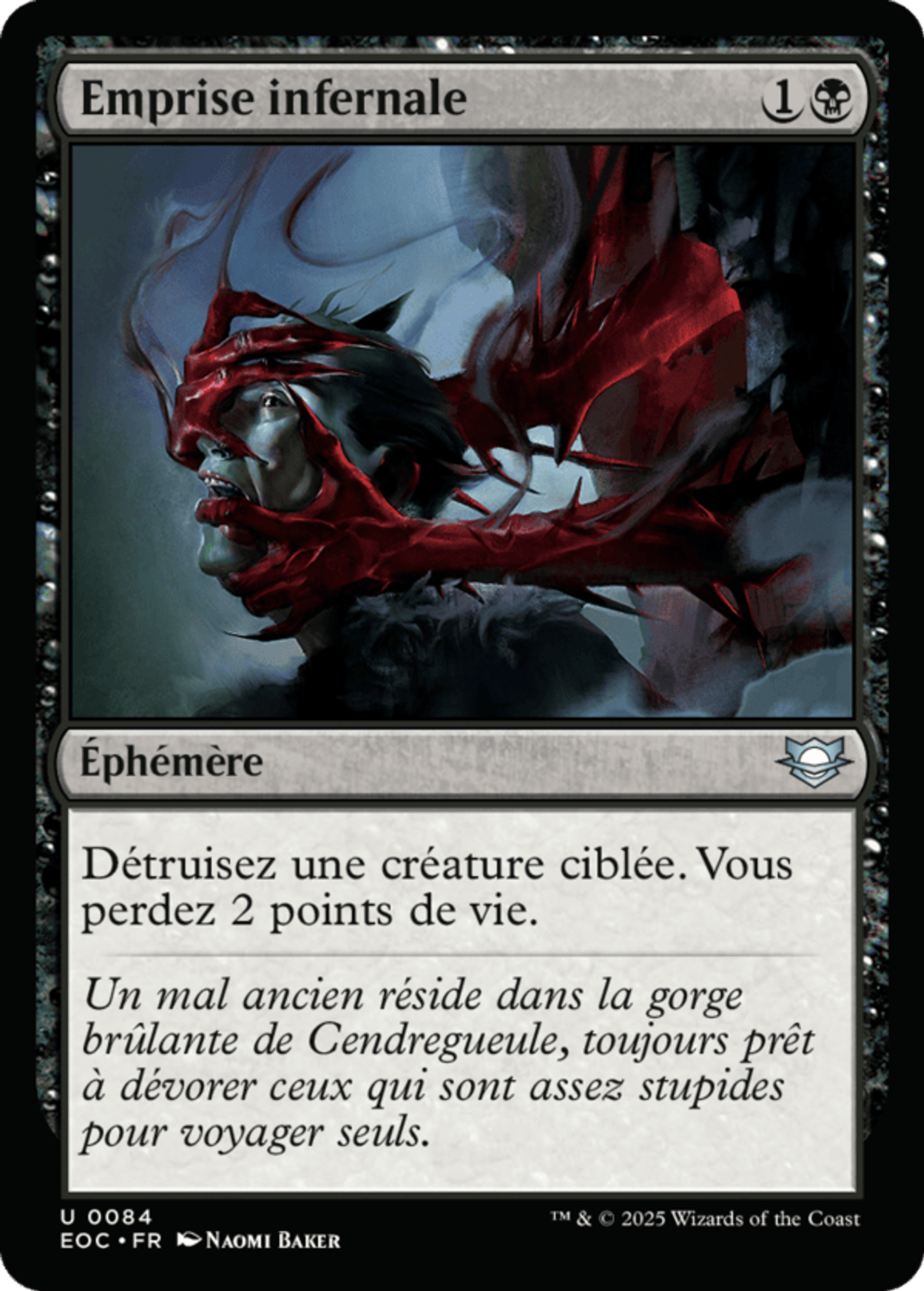 Emprise infernale — Edge of Eternities Commander — Magic: The Gathering