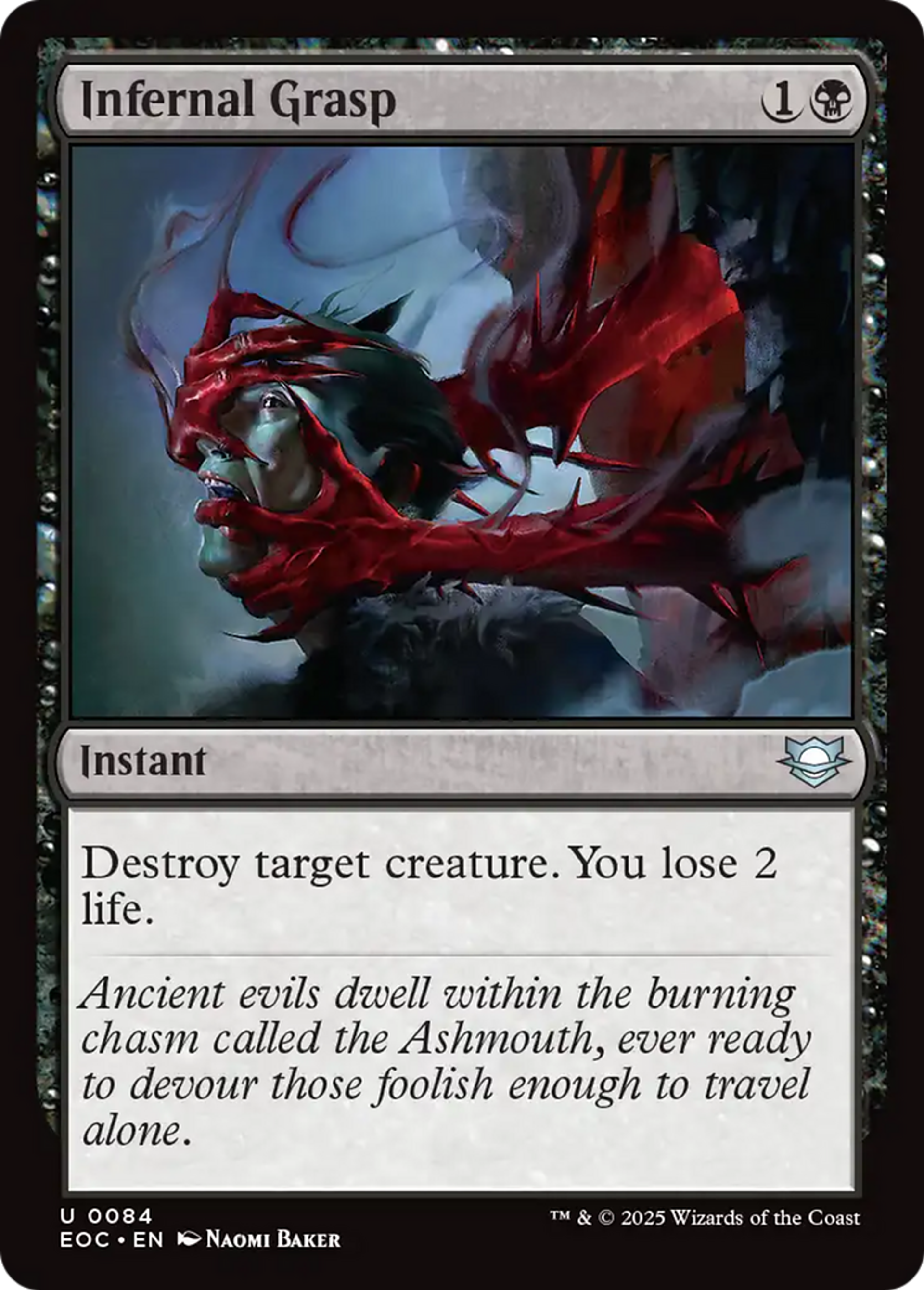 Infernal Grasp — Edge of Eternities Commander — Magic: The Gathering