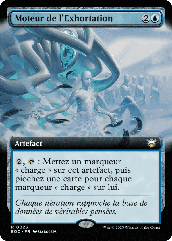 Moteur de l'Exhortation — Edge of Eternities Commander — Magic: The Gathering