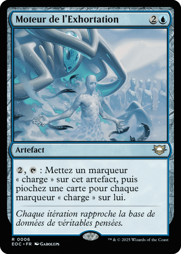 Moteur de l'Exhortation — Edge of Eternities Commander — Magic: The Gathering