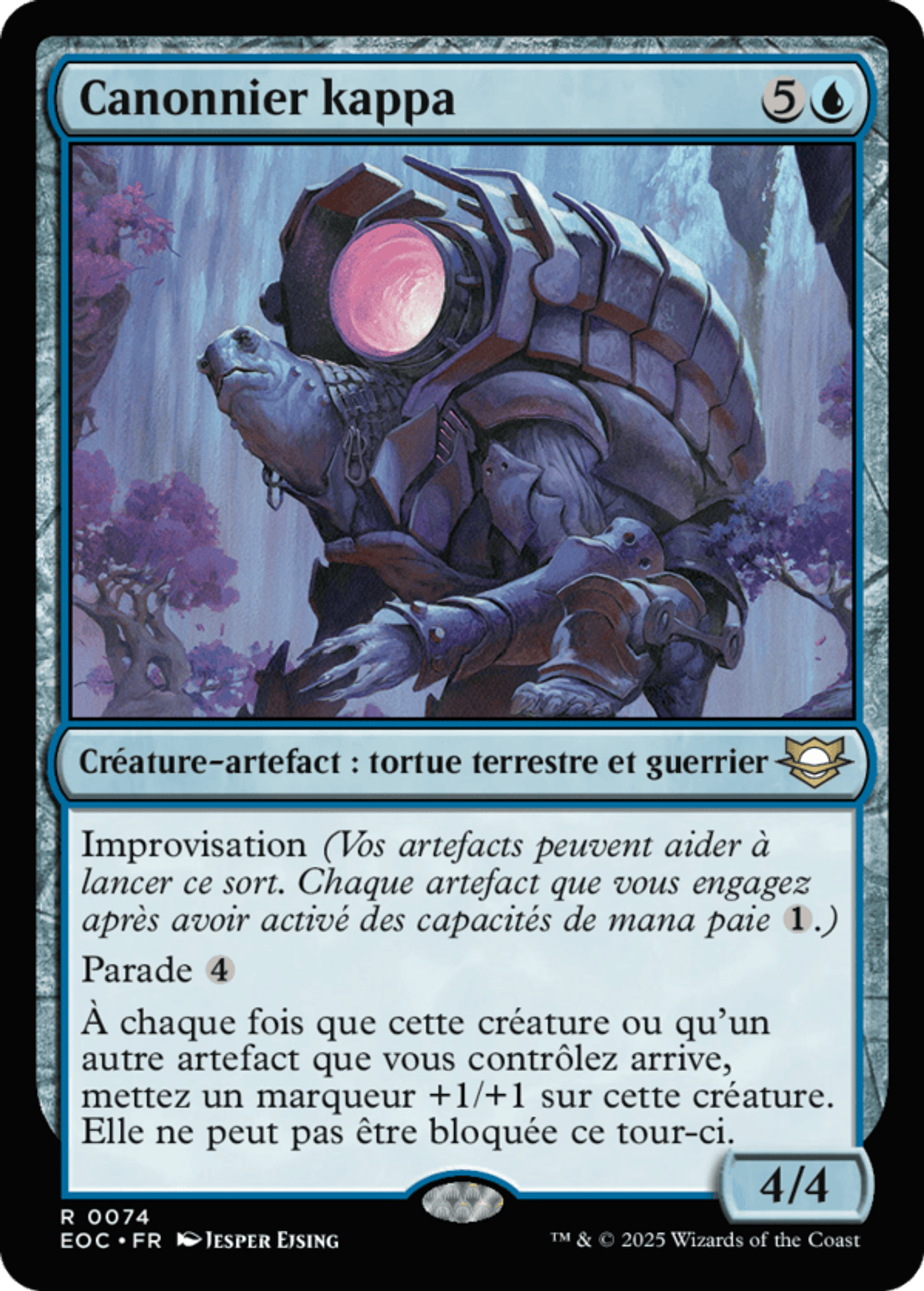 Canonnier kappa — Edge of Eternities Commander — Magic: The Gathering