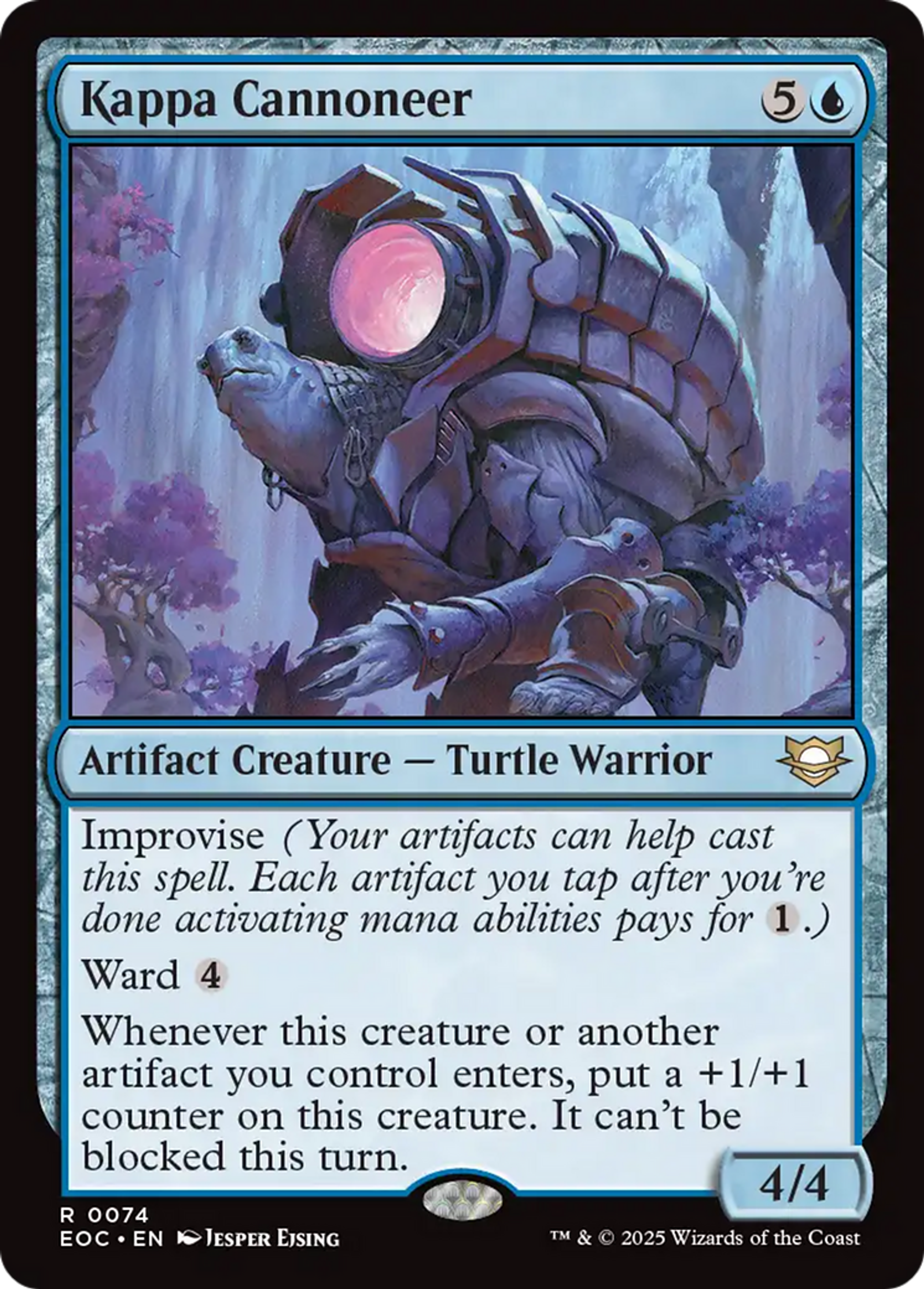 Kappa Cannoneer — Edge of Eternities Commander — Magic: The Gathering