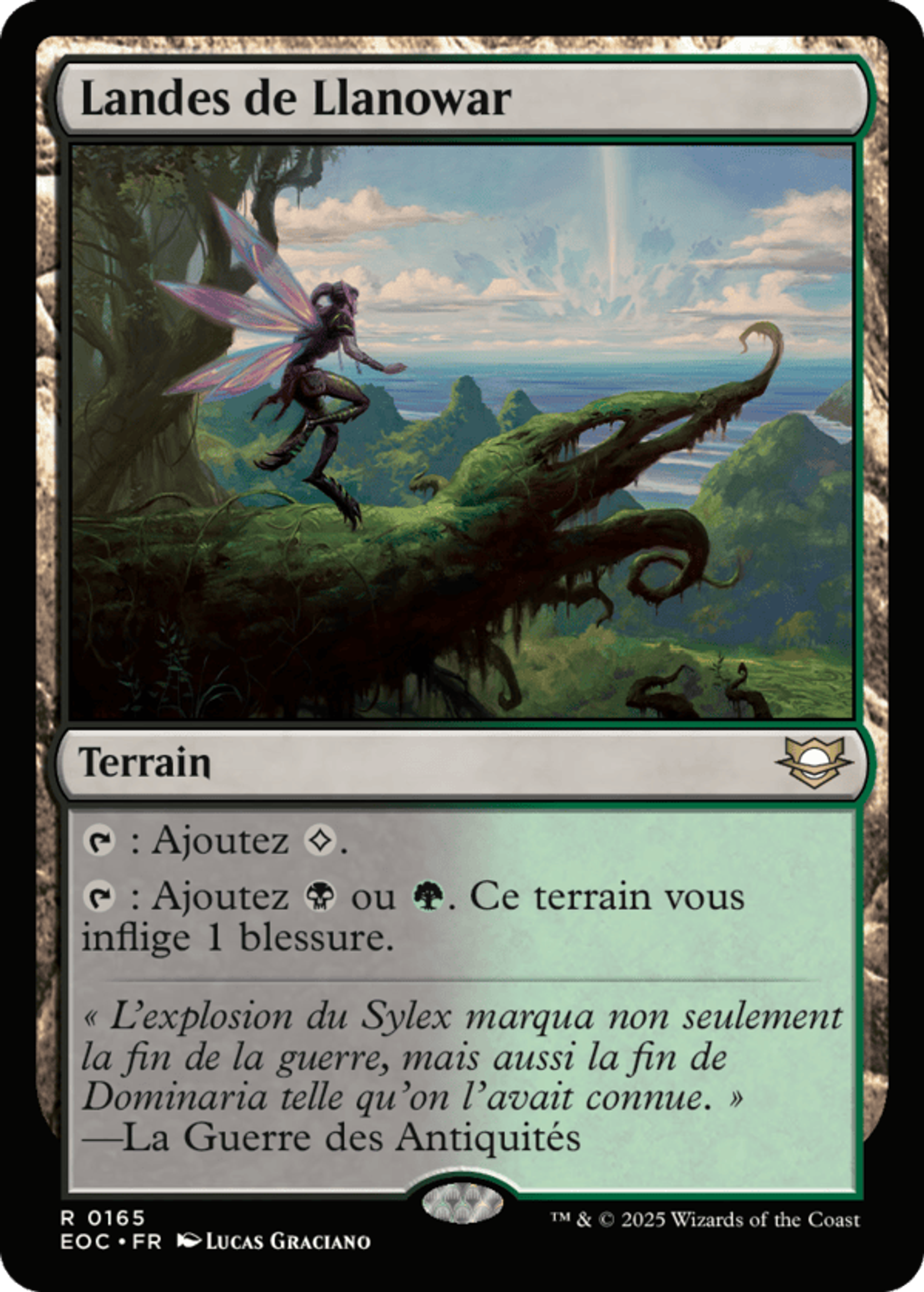 Landes de Llanowar — Edge of Eternities Commander — Magic: The Gathering