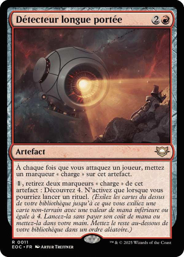 Détecteur longue portée — Edge of Eternities Commander — Magic: The Gathering