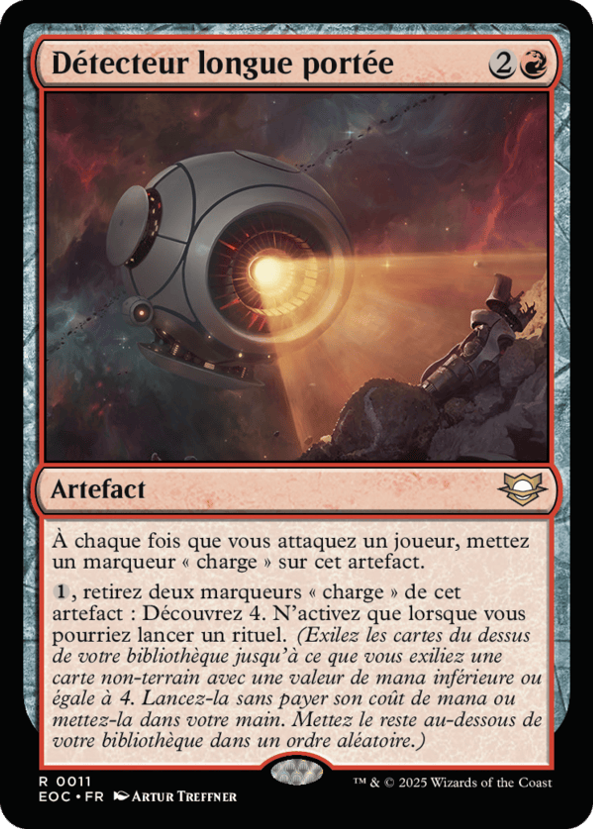 Détecteur longue portée — Edge of Eternities Commander — Magic: The Gathering