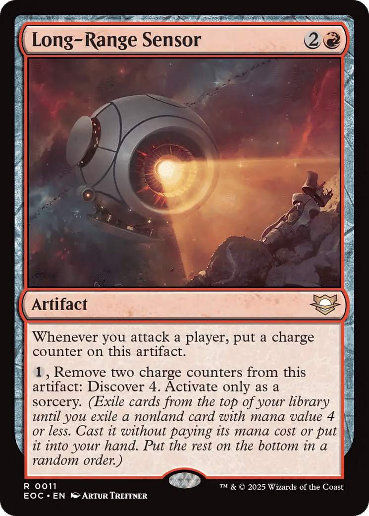 Long-Range Sensor — Edge of Eternities Commander — Magic: The Gathering