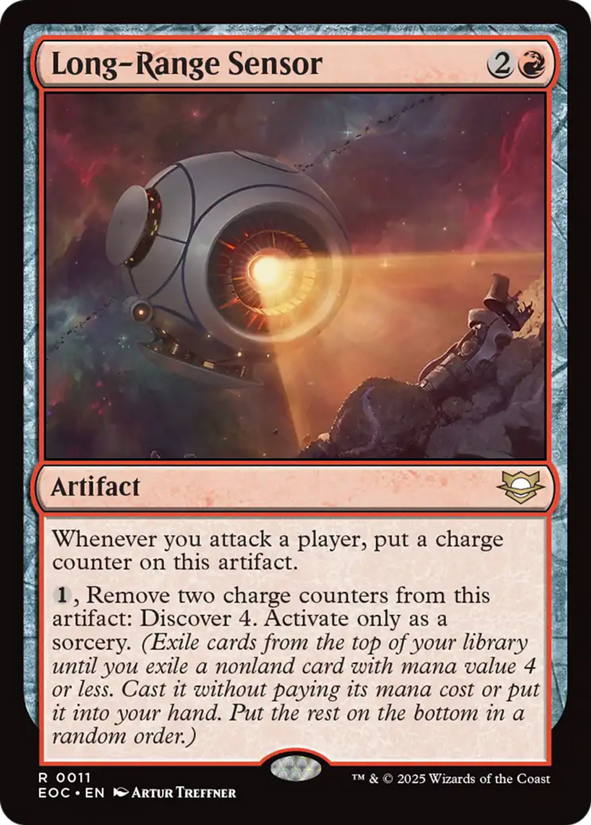Long-Range Sensor — Edge of Eternities Commander — Magic: The Gathering