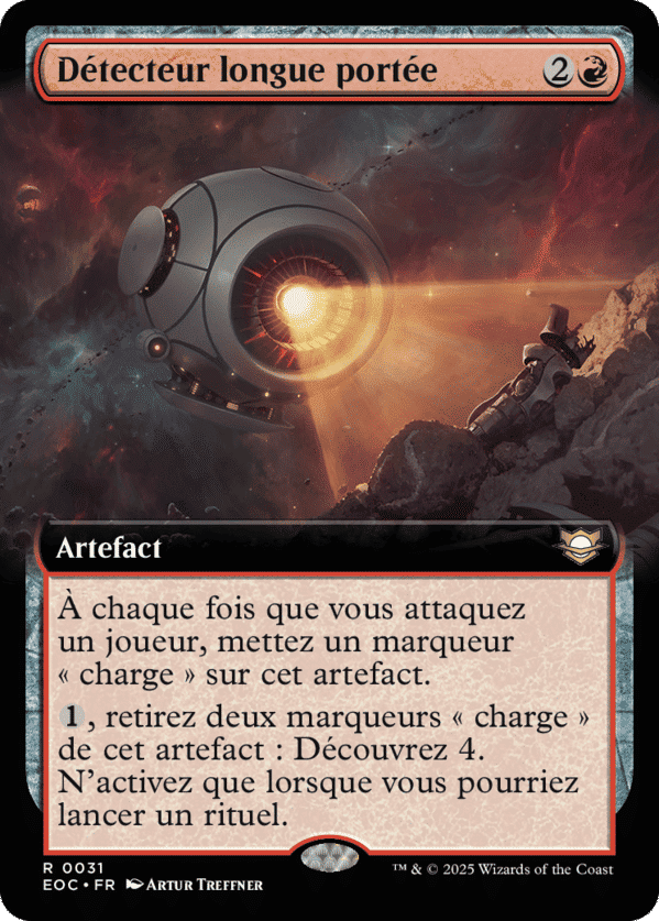 Détecteur longue portée — Edge of Eternities Commander — Magic: The Gathering