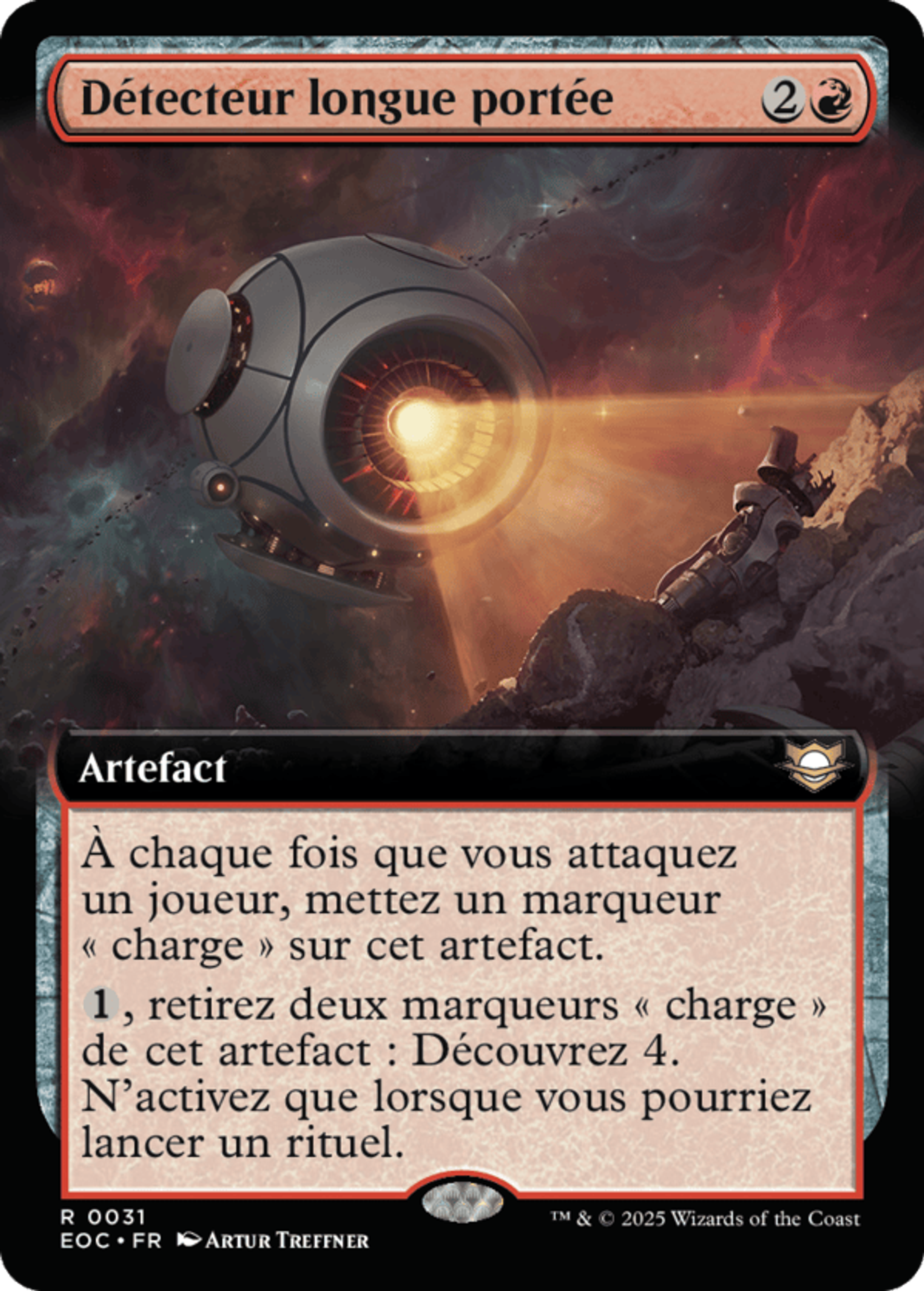 Détecteur longue portée — Edge of Eternities Commander — Magic: The Gathering