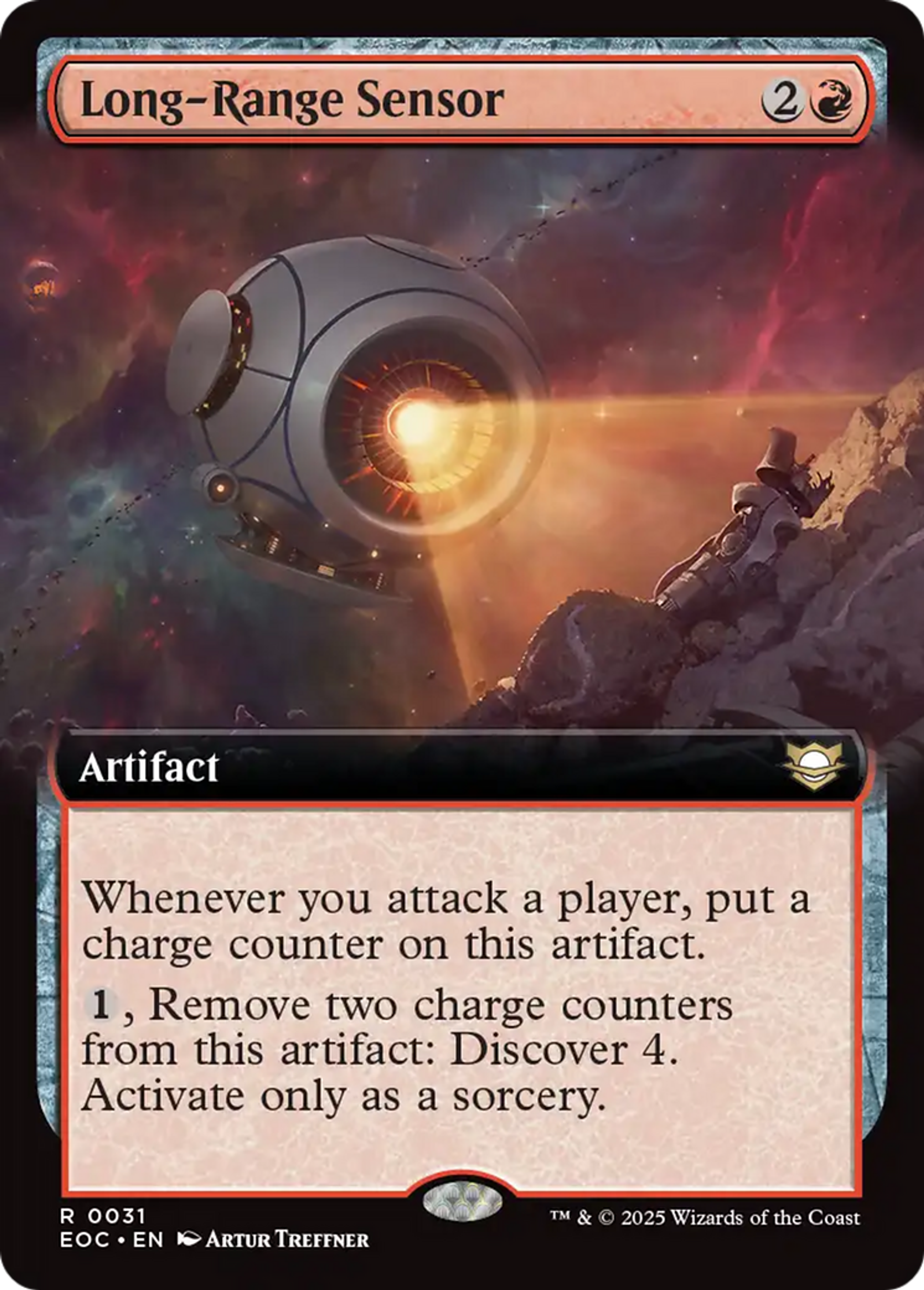Long-Range Sensor — Edge of Eternities Commander — Magic: The Gathering