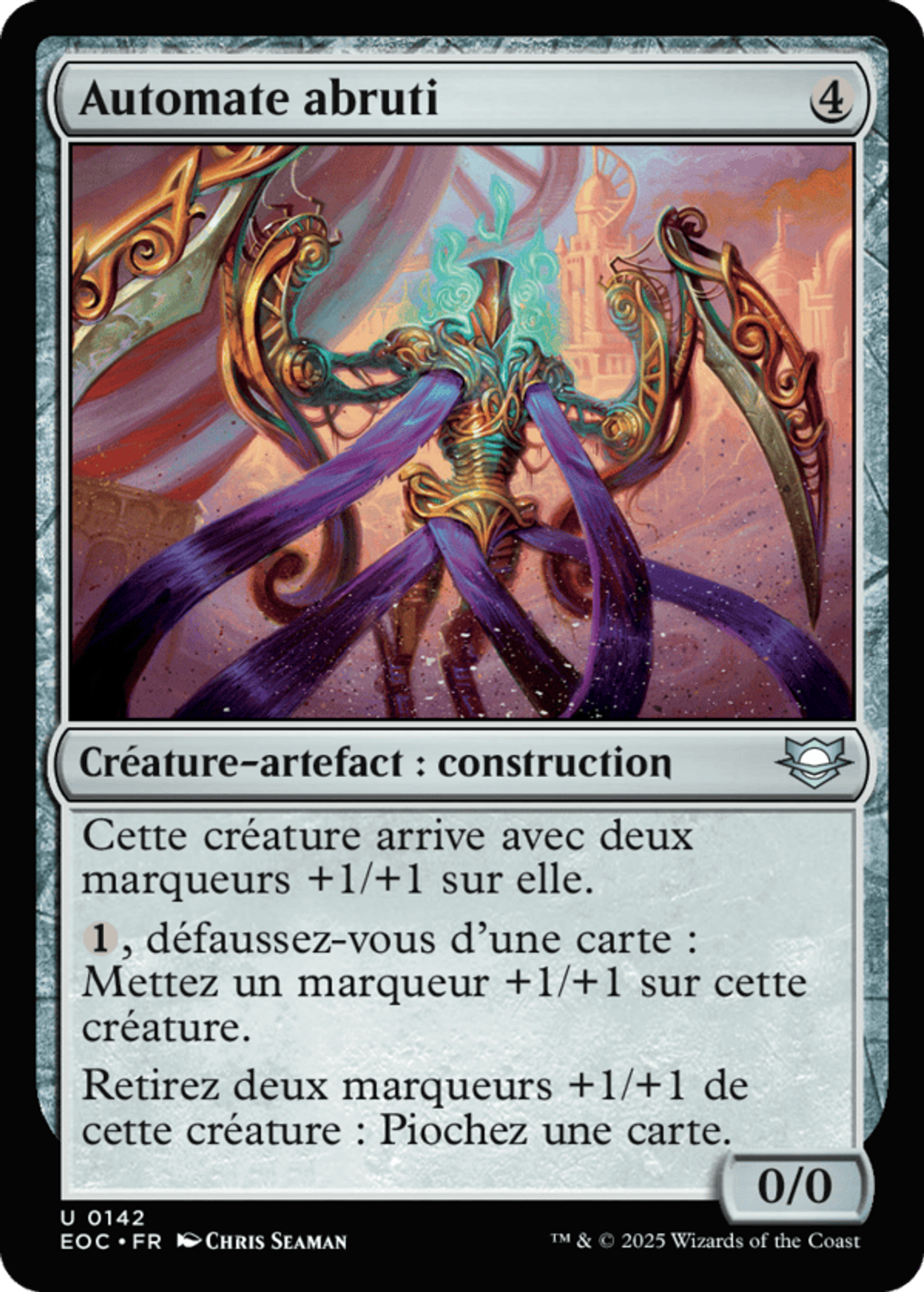Automate abruti — Edge of Eternities Commander — Magic: The Gathering