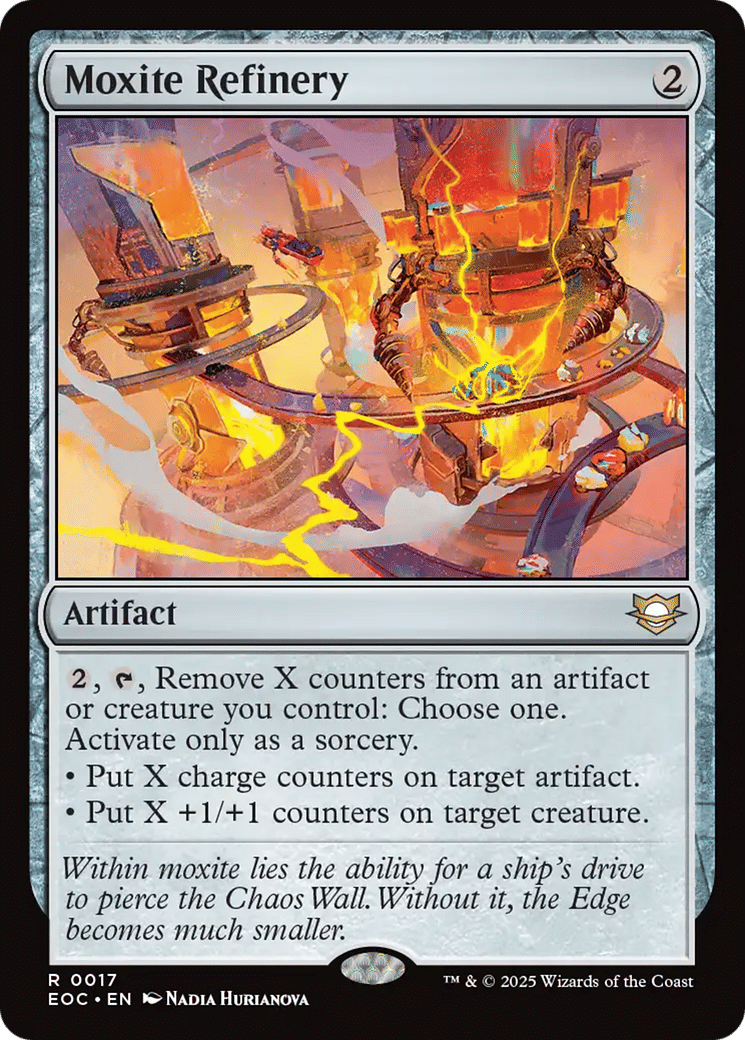 Moxite Refinery — Edge of Eternities Commander — Magic: The Gathering