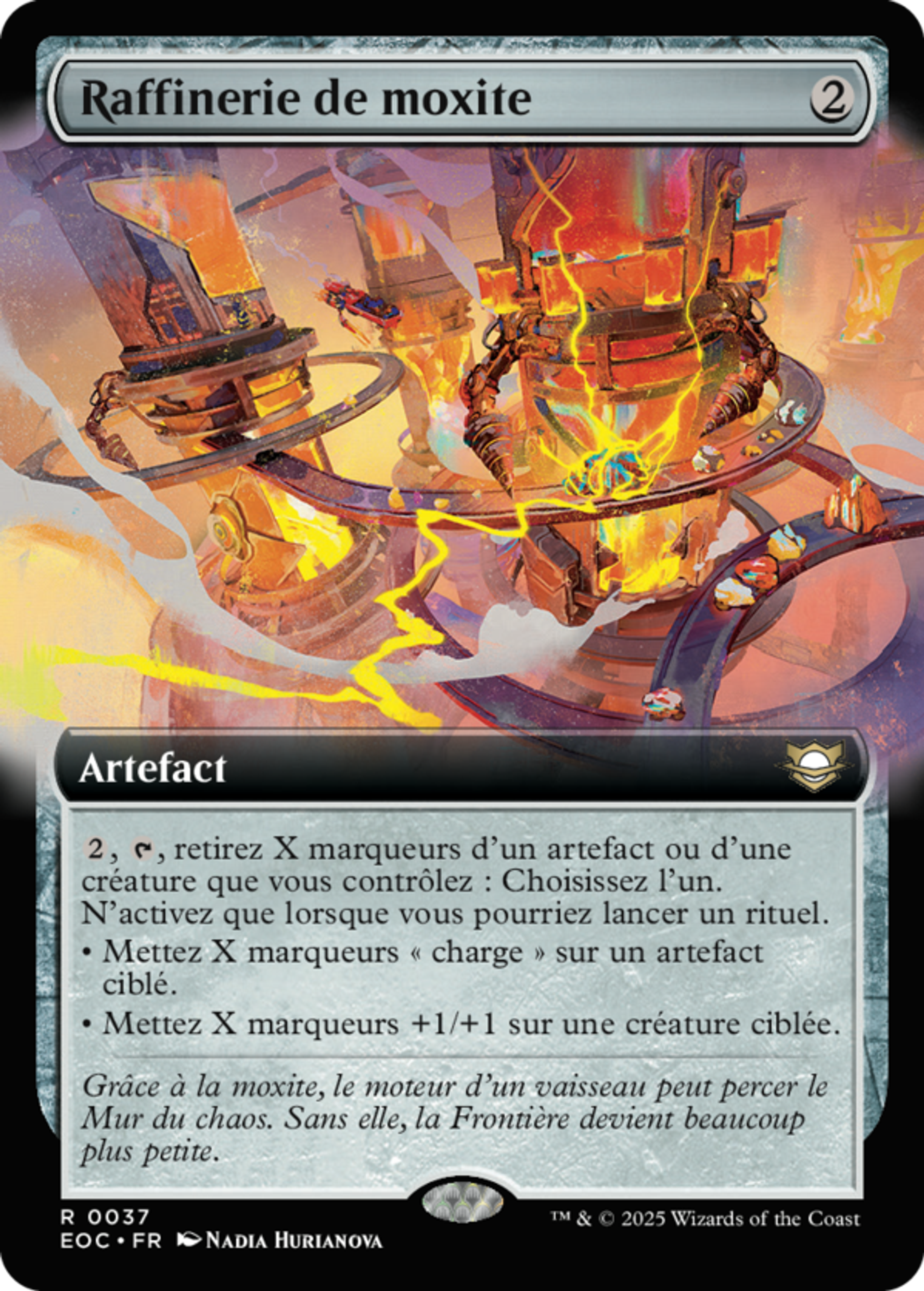Raffinerie de moxite — Edge of Eternities Commander — Magic: The Gathering