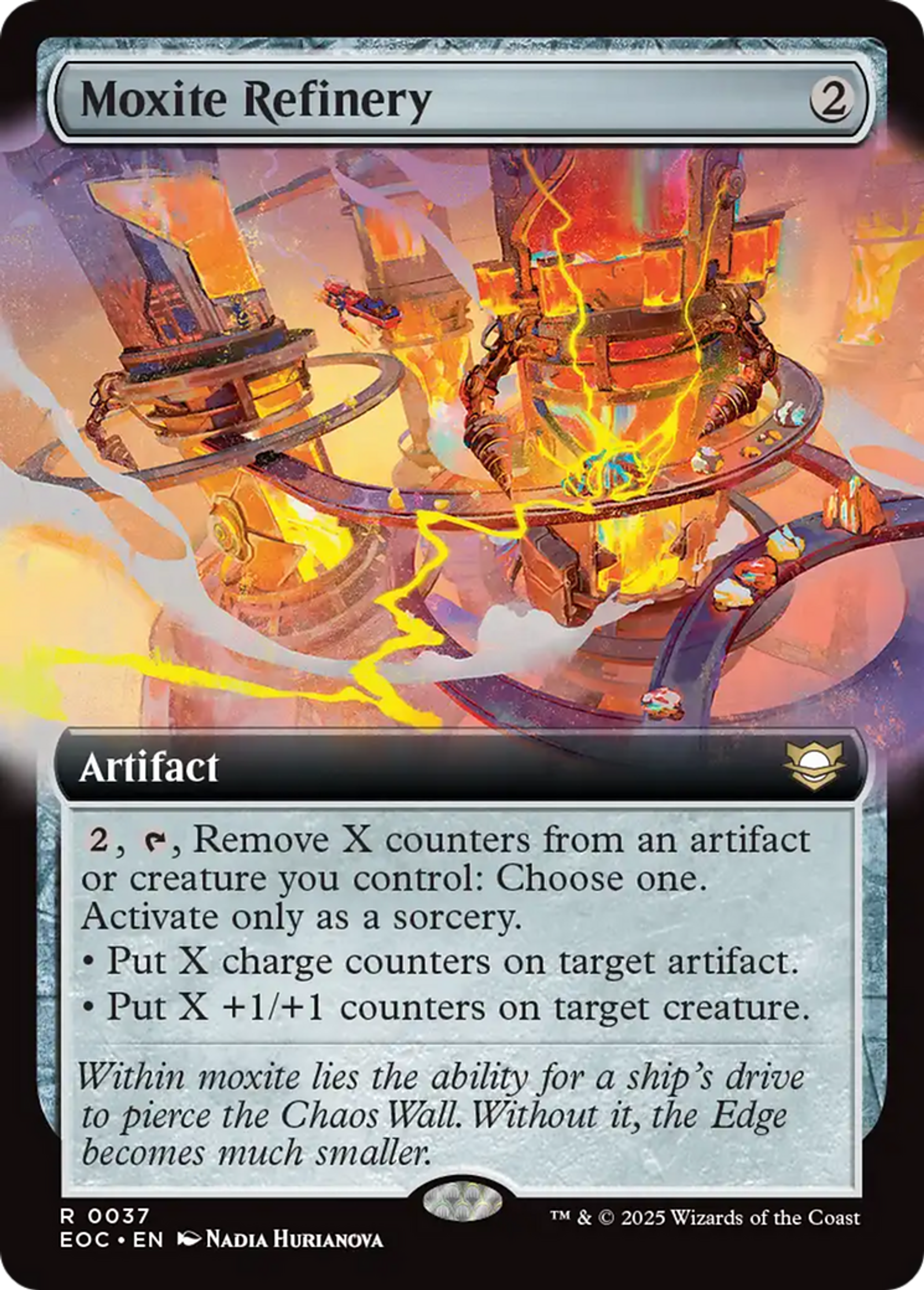 Moxite Refinery — Edge of Eternities Commander — Magic: The Gathering