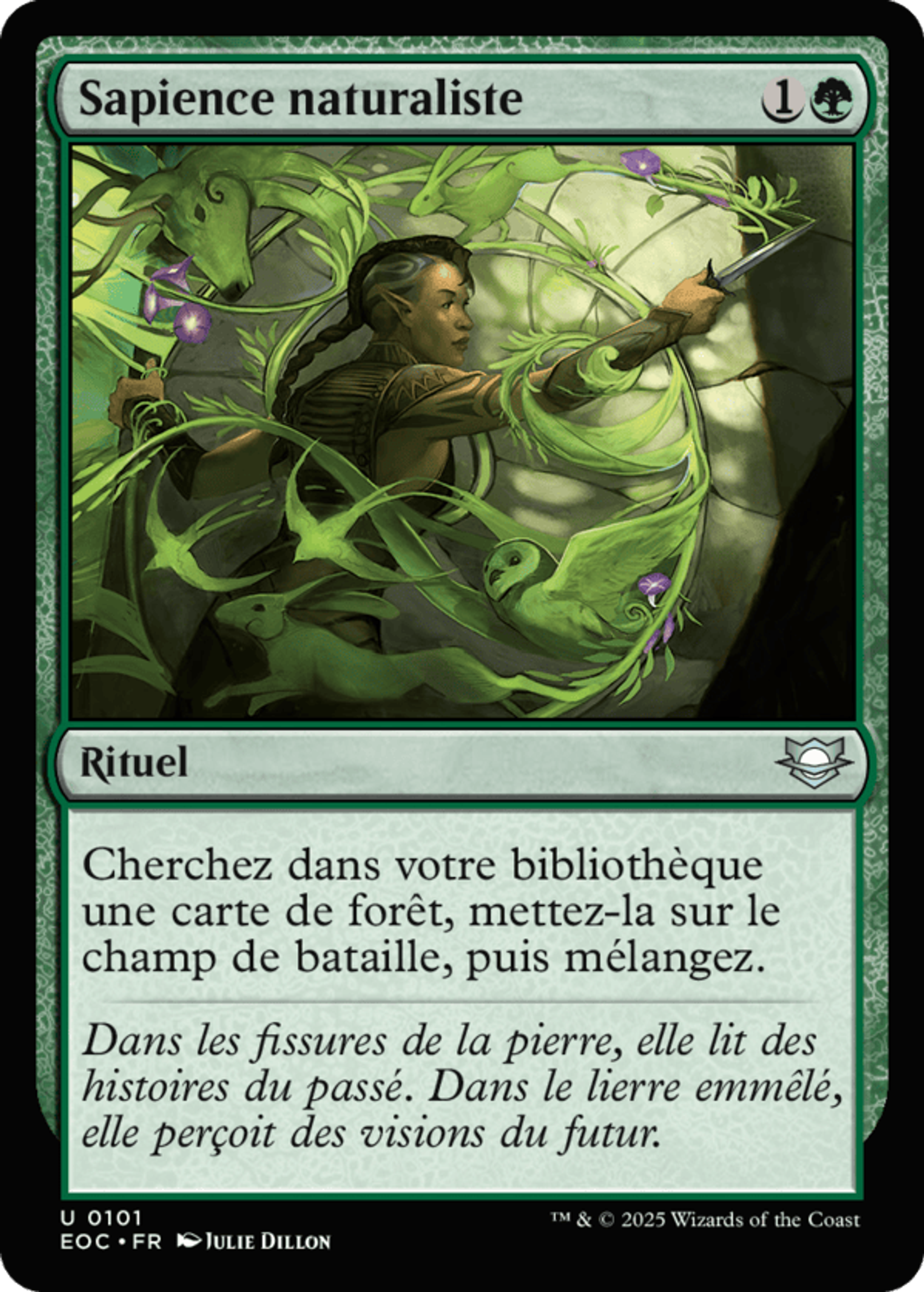 Sapience naturaliste — Edge of Eternities Commander — Magic: The Gathering