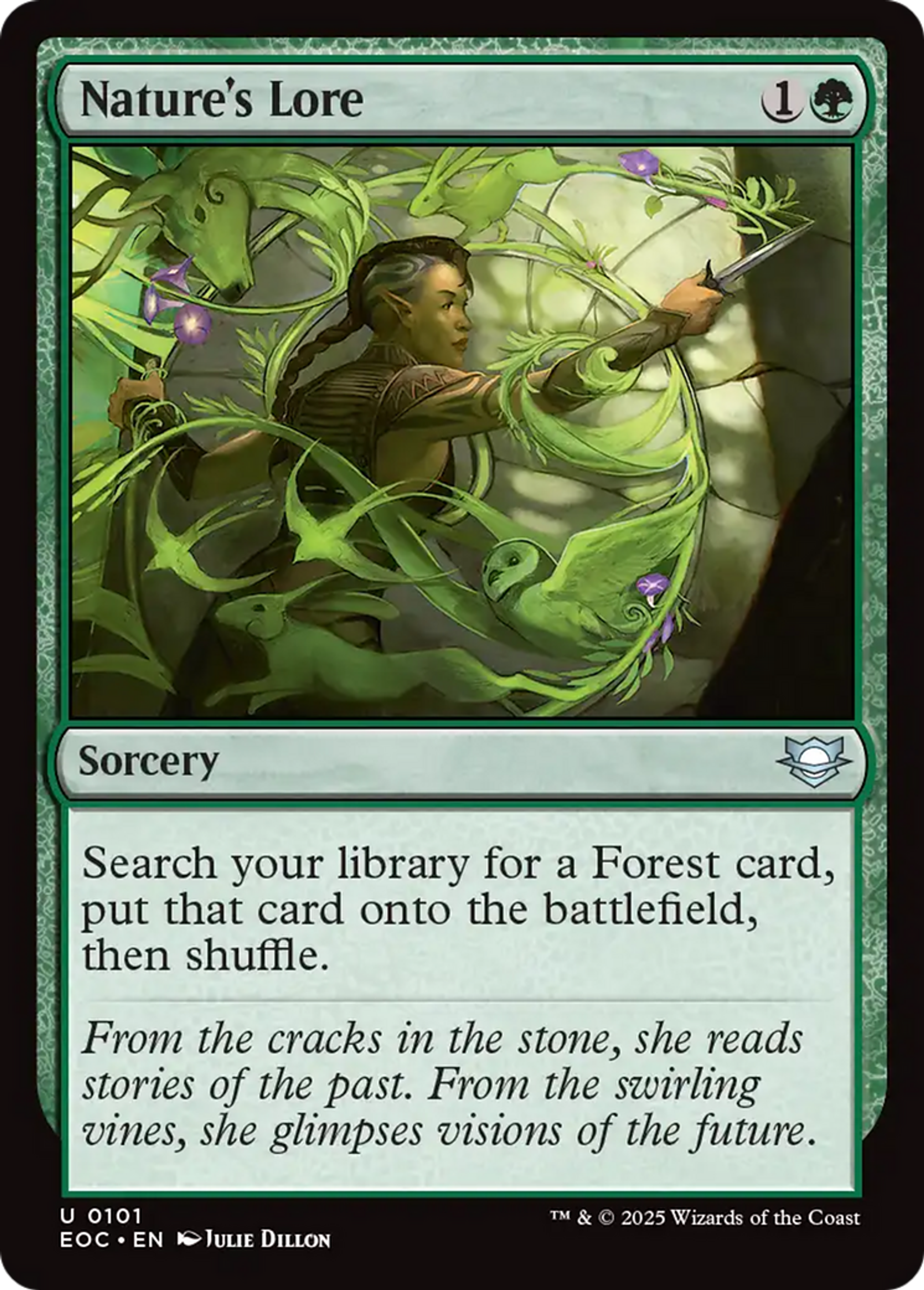 Nature's Lore — Edge of Eternities Commander — Magic: The Gathering